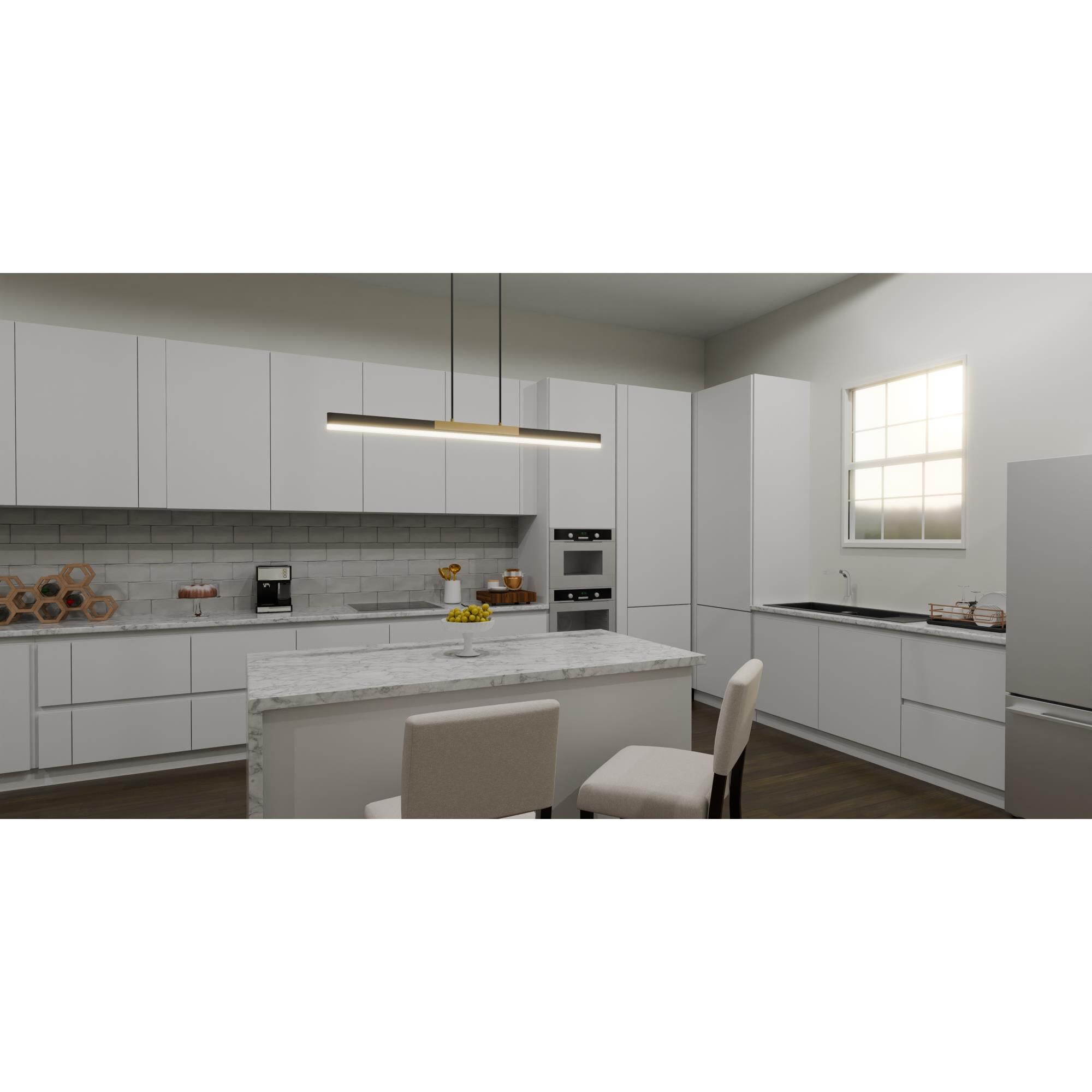 Colter 48 Inch Linear Suspension Light by Quoizel