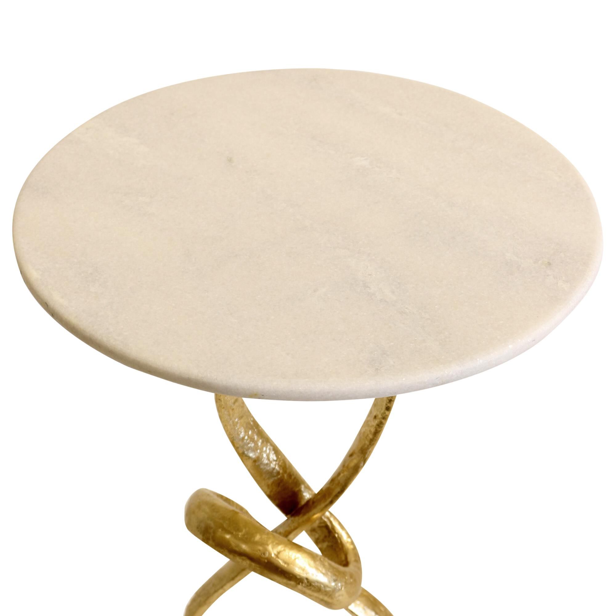 Shown in Gold, White finish