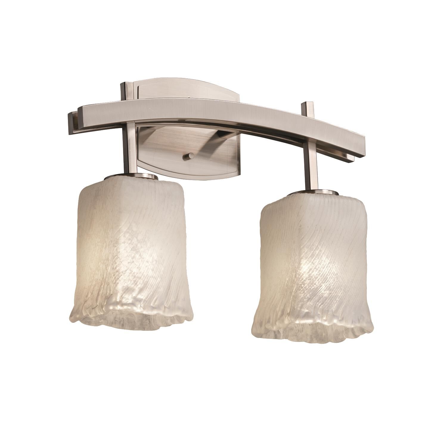Veneto Luce 15 Inch 2 Light Bath Vanity Light by Justice Design Group