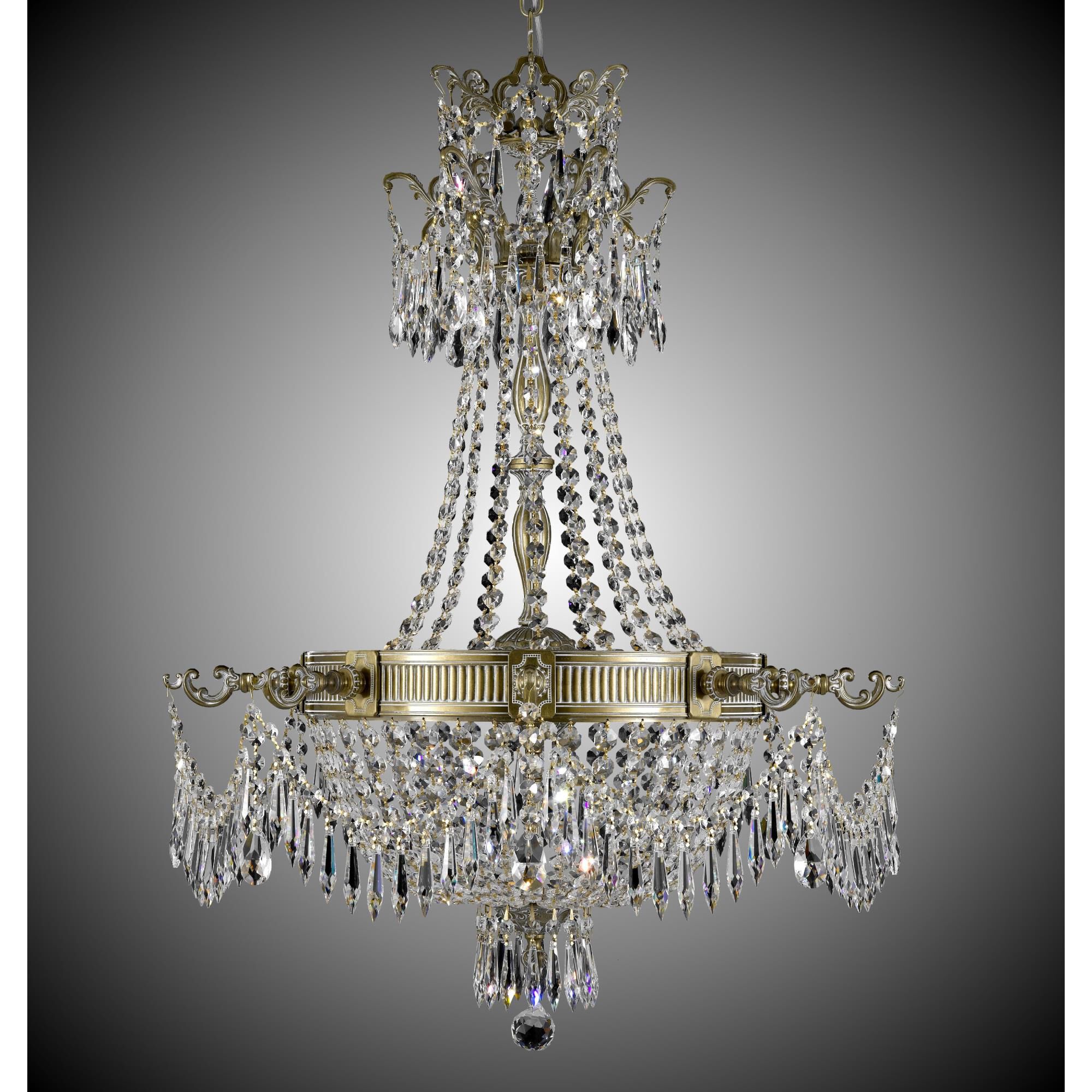 Valencia 27 Inch 8 Light Chandelier,