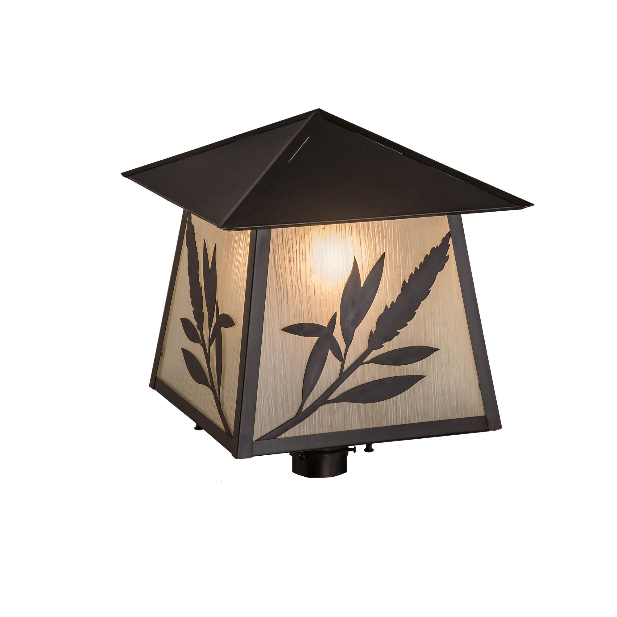 18 Inch Tall Outdoor Post Lamp by Meyda Lighting