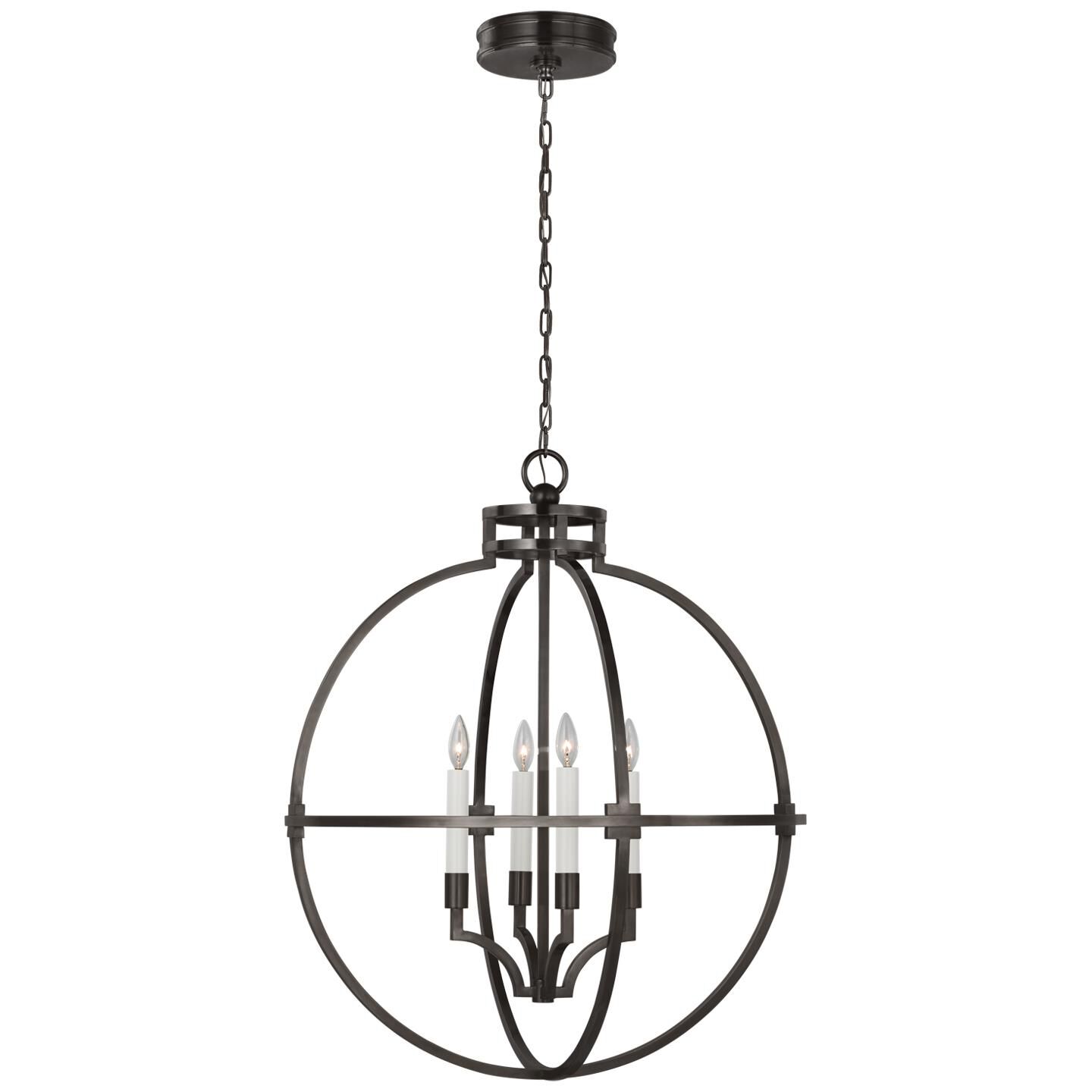 Chapman & Myers Lexie 30 Inch Cage Pendant by Visual Comfort Signature Collection