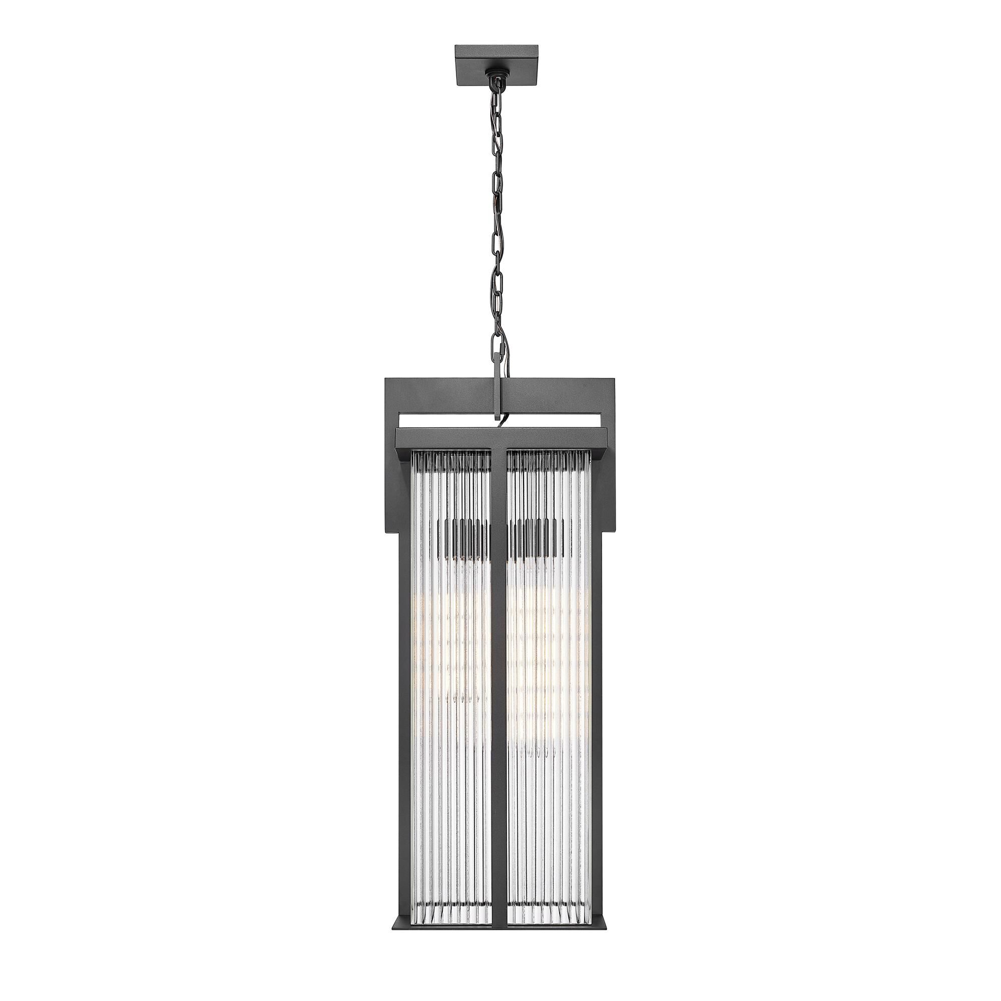 Fortis Large Outdoor Hanging Lantern,