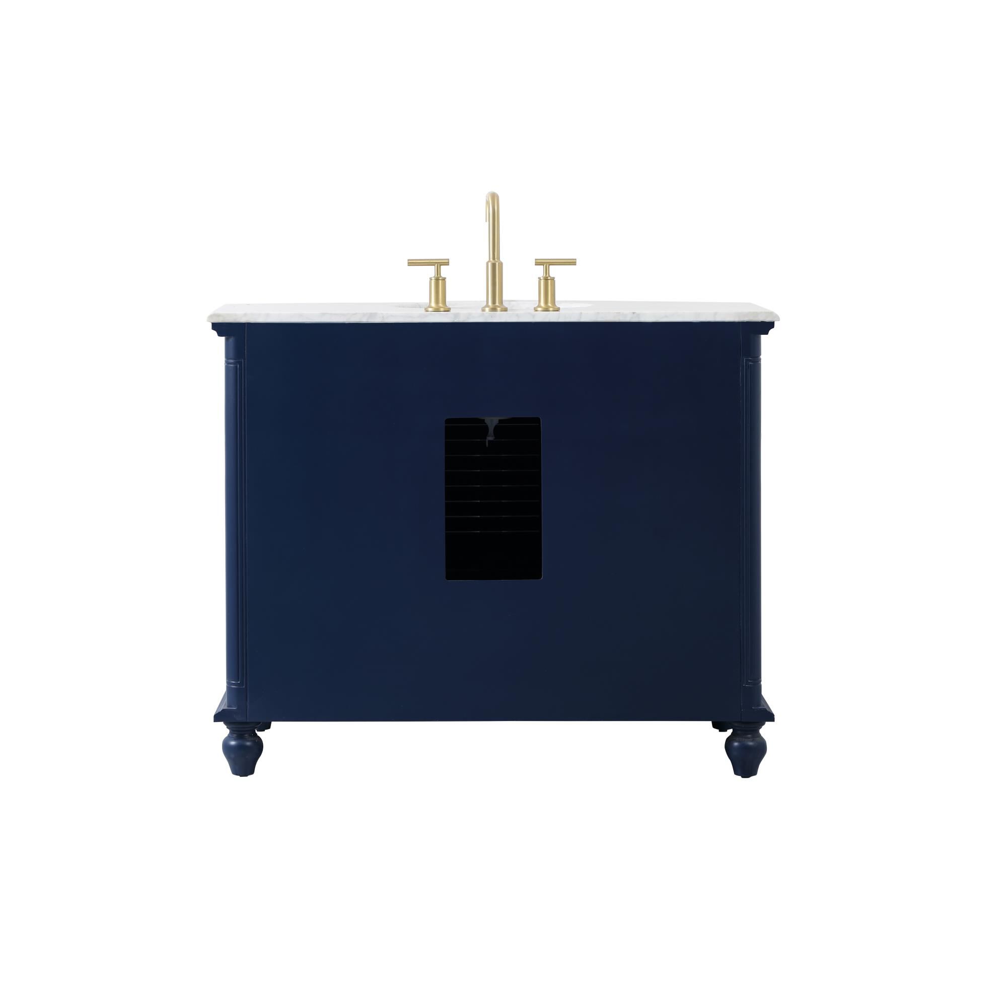 Shown in Blue finish