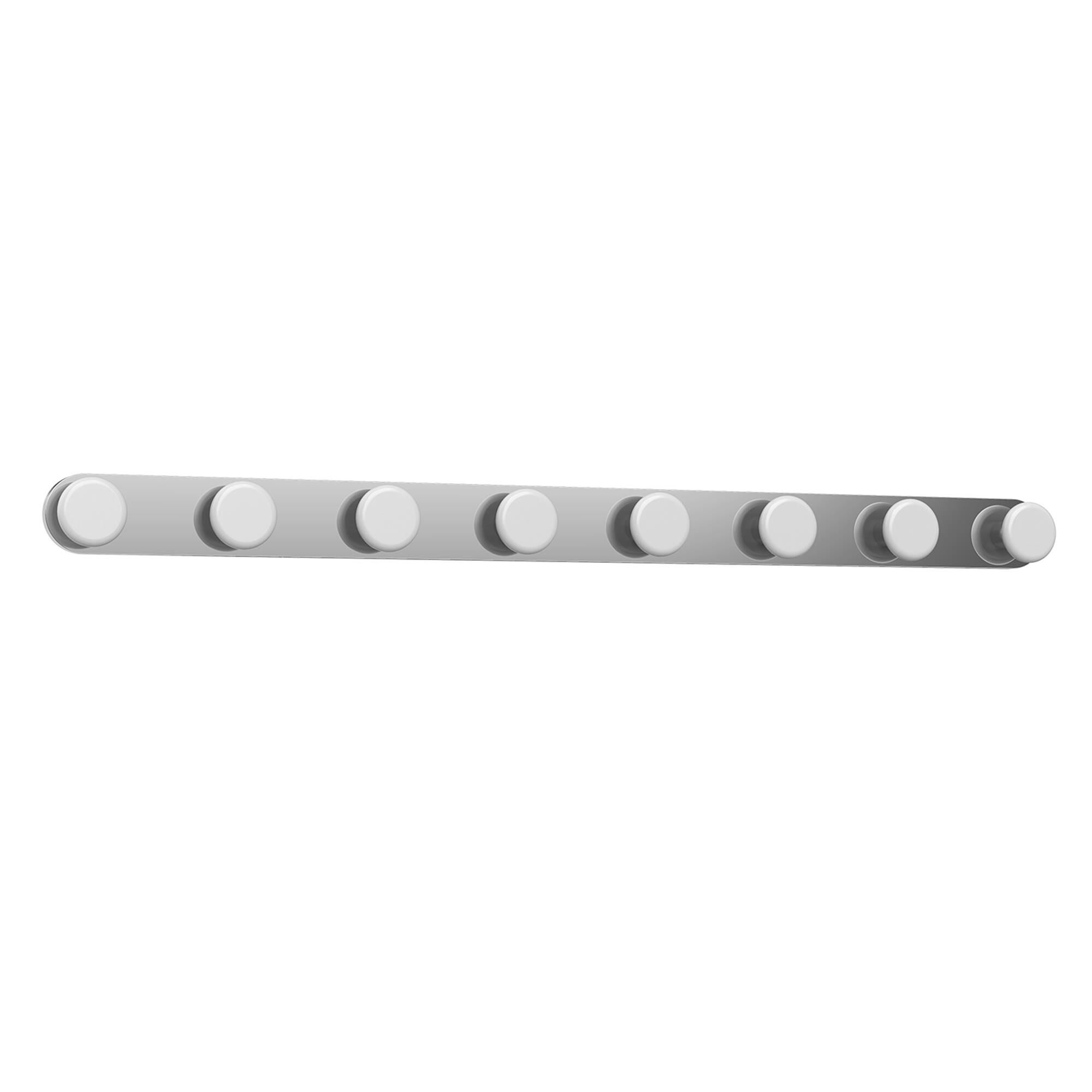Shown in Chrome finish and Frosted Acrylic glass