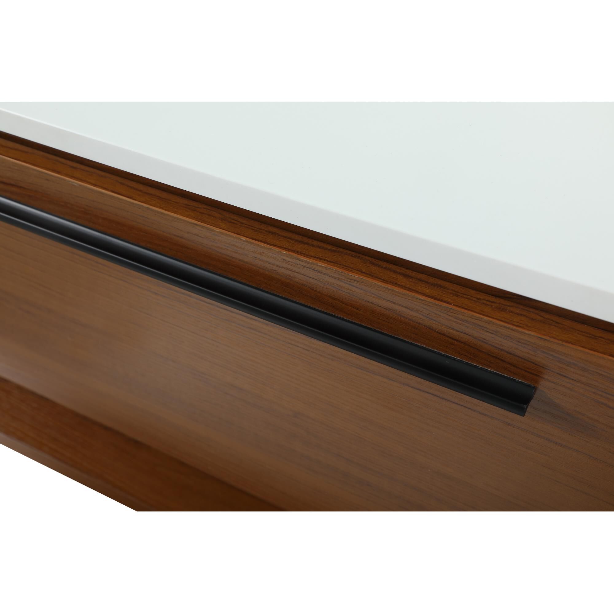 Shown in Teak finish