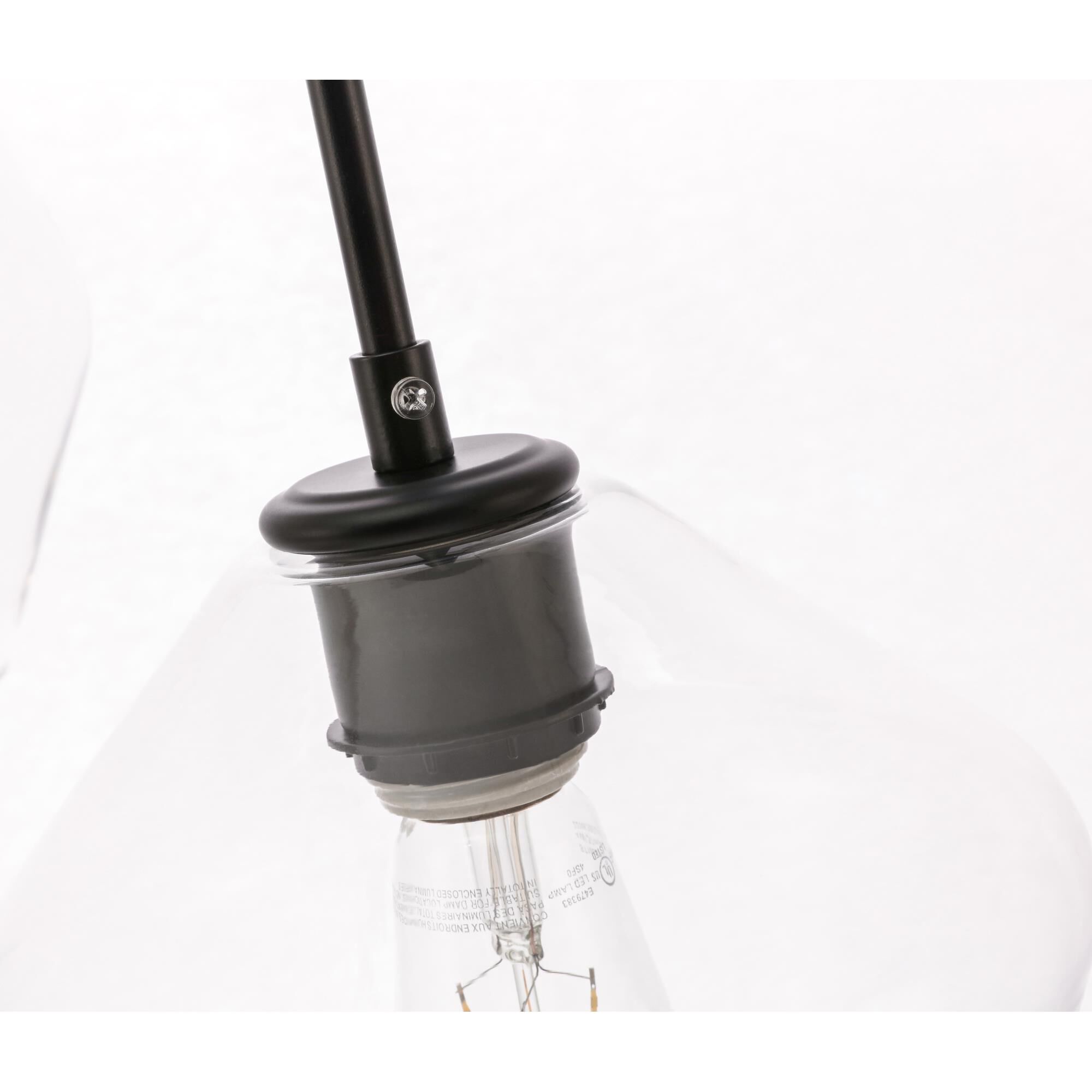 Gene 17 Inch Multi Light Pendant by Elegant Lighting