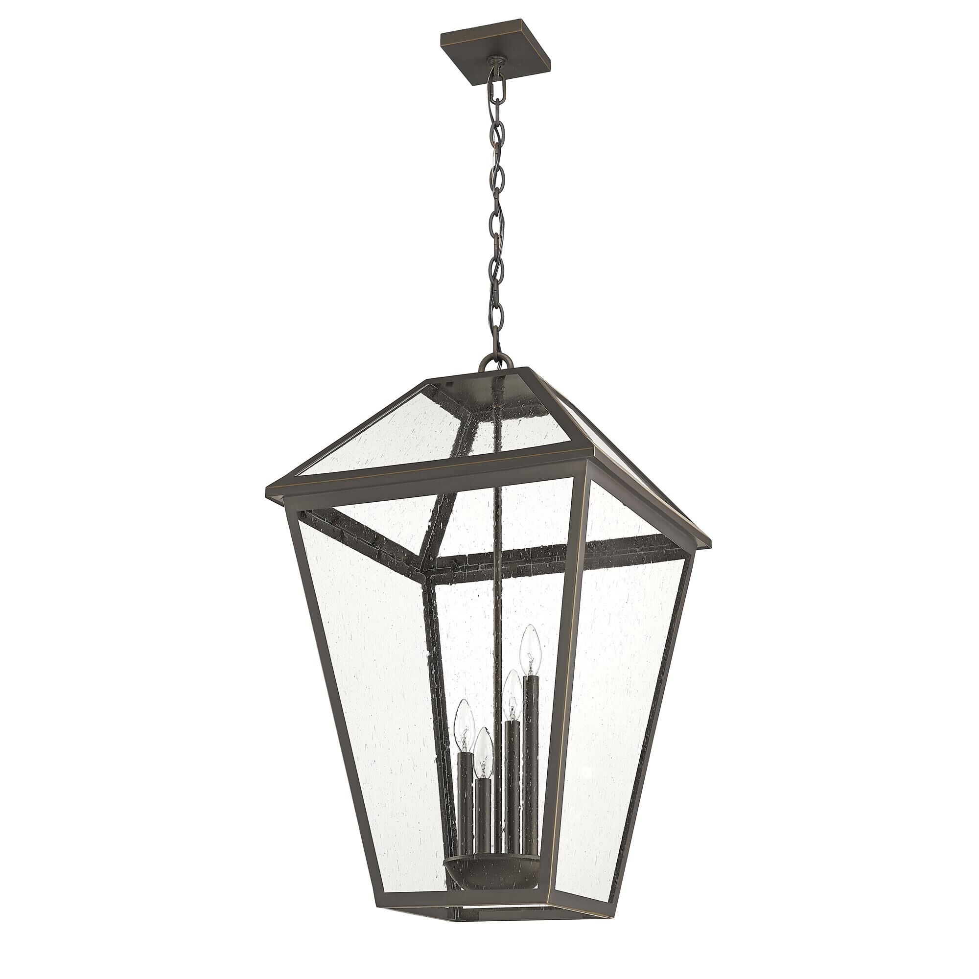 Talbot 20 Inch 4 Light Outdoor Flush Mount,