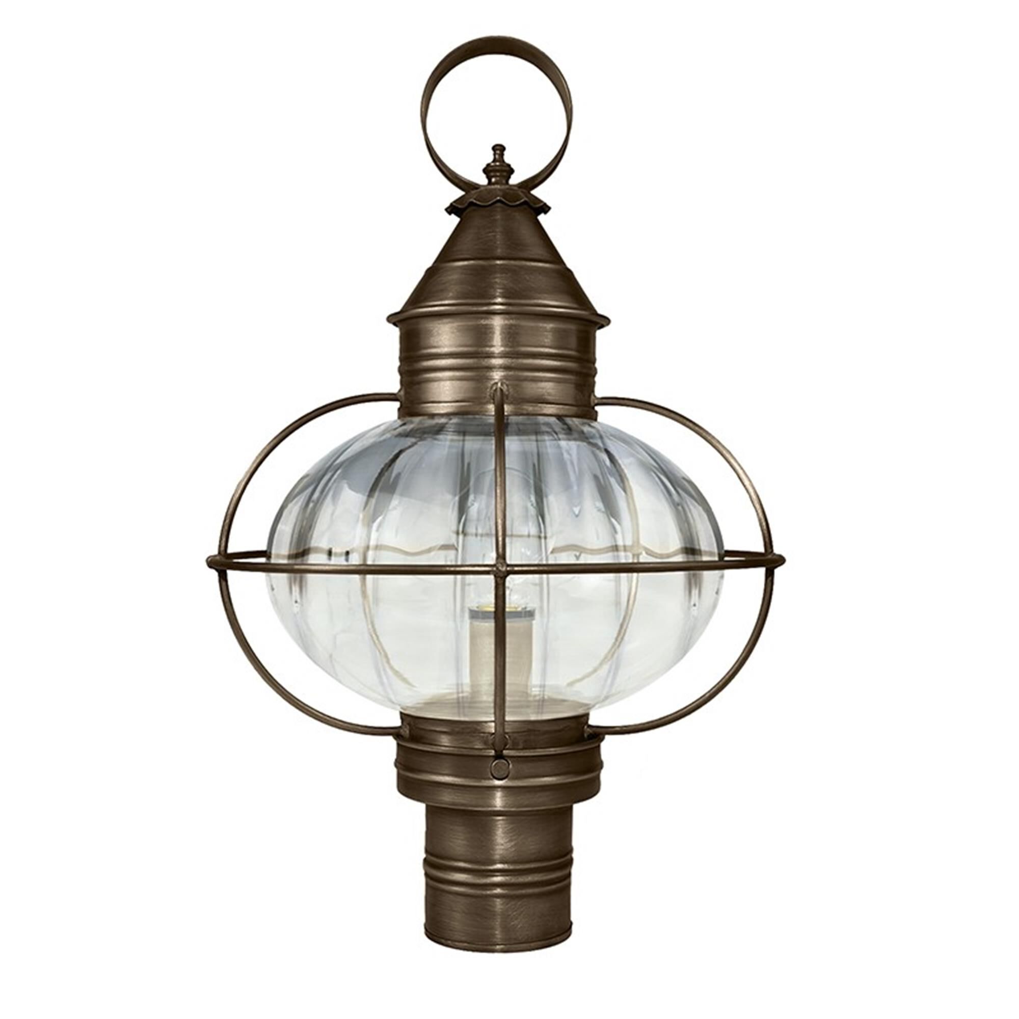 Onion 20 Inch 1 Light Outdoor Post Lamp,