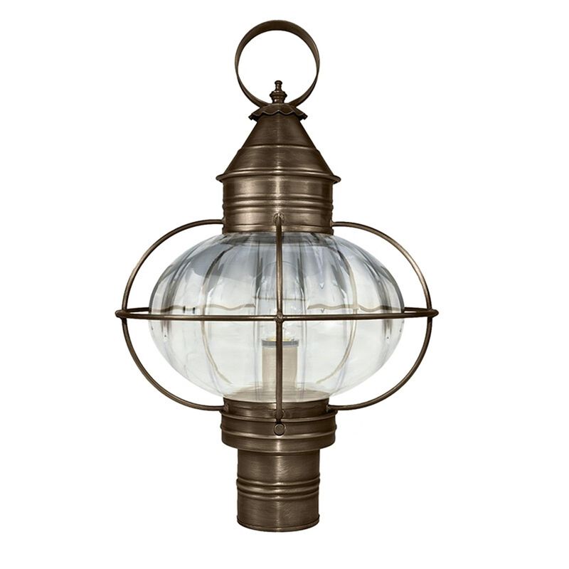 Onion 20 Inch 1 Light Outdoor Post Lamp by Northeast Lantern