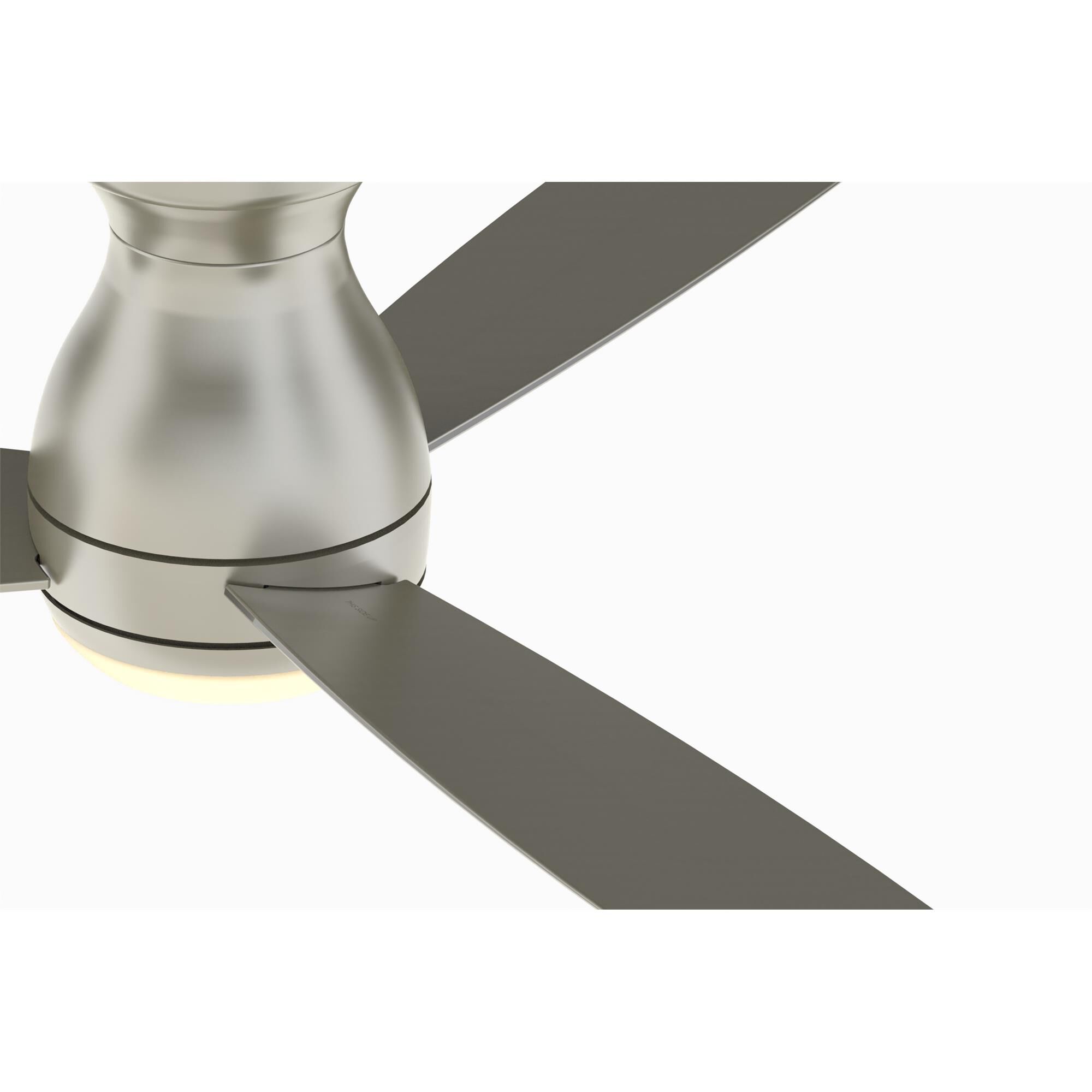 Shown in Brushed Nickel finish and Opal Frosted glass