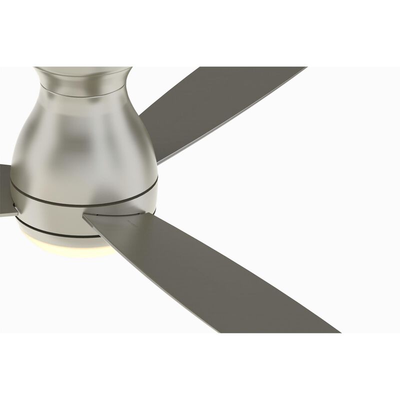 Hugh 44 Inch Flush Mount Fan with Light Kit by Fanimation