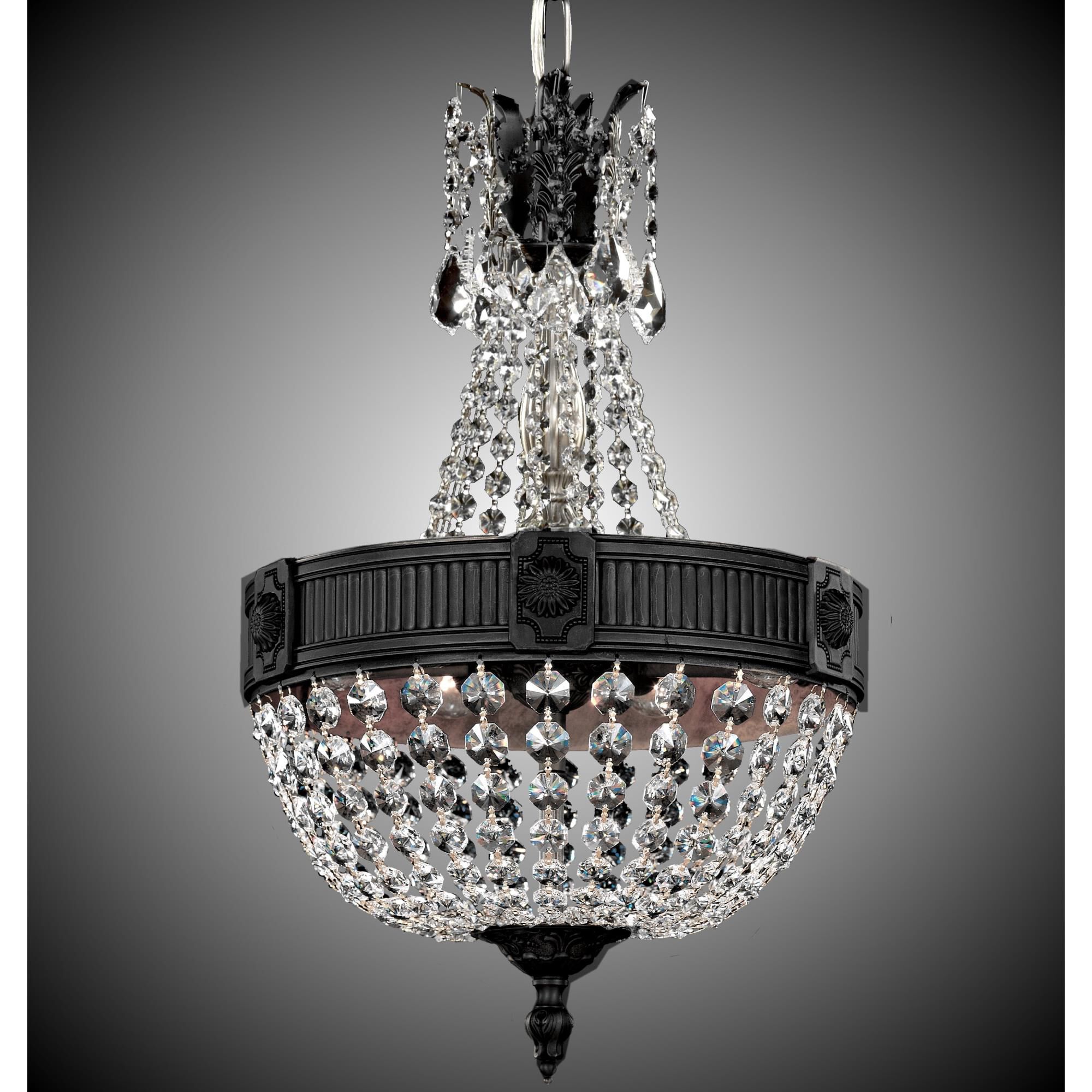 Valencia 12 Inch 3 Light Mini Chandelier,
