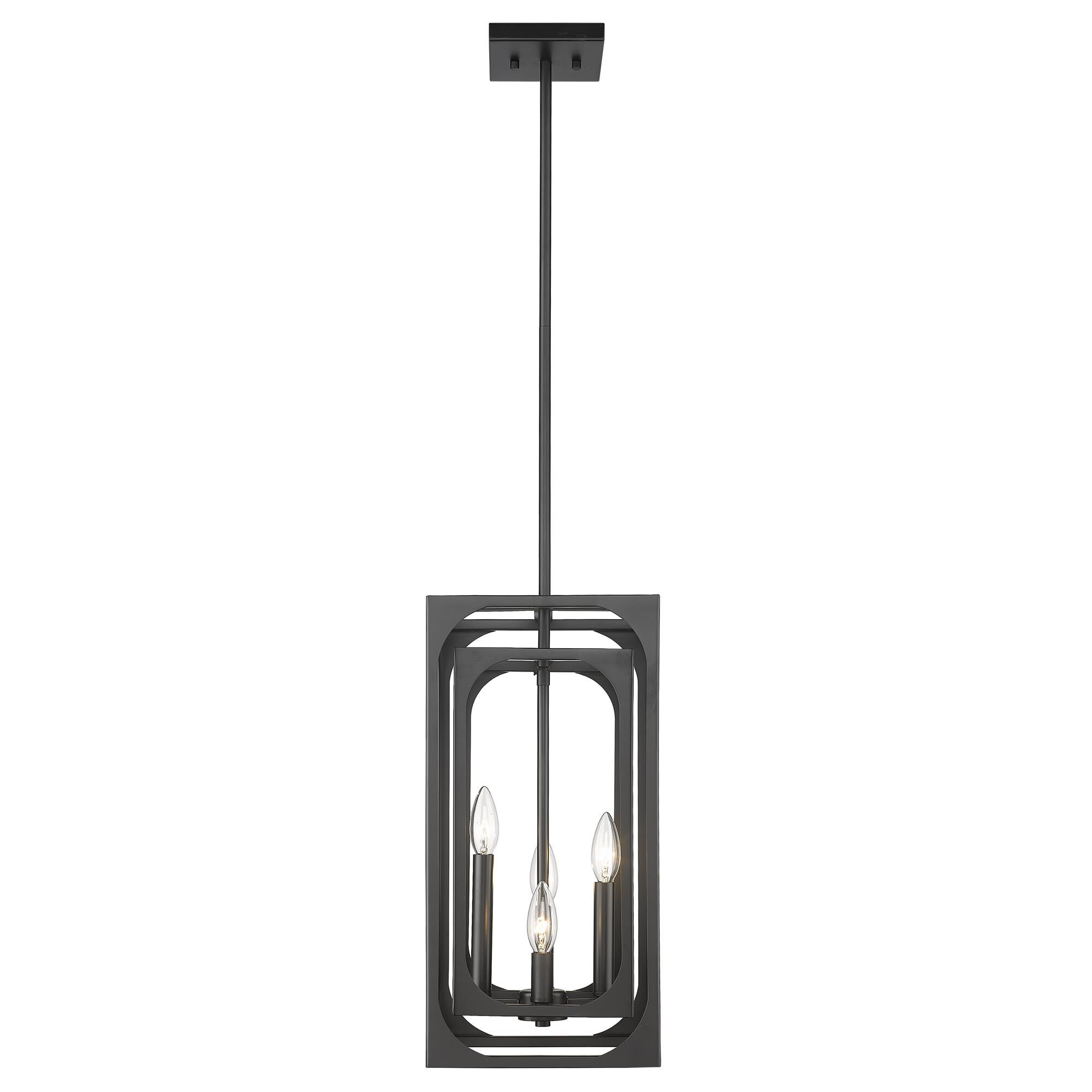 Shown in Matte Black finish and Steel shade
