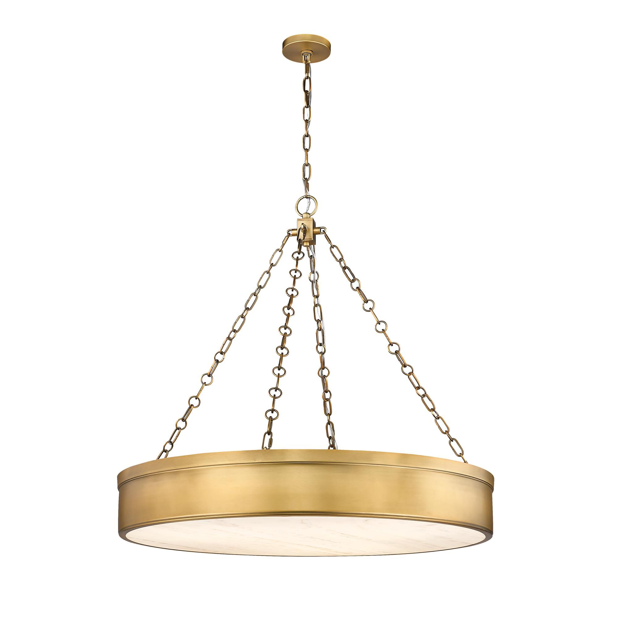 Anders 33 Inch 3 Light LED Chandelier by Z-Lite