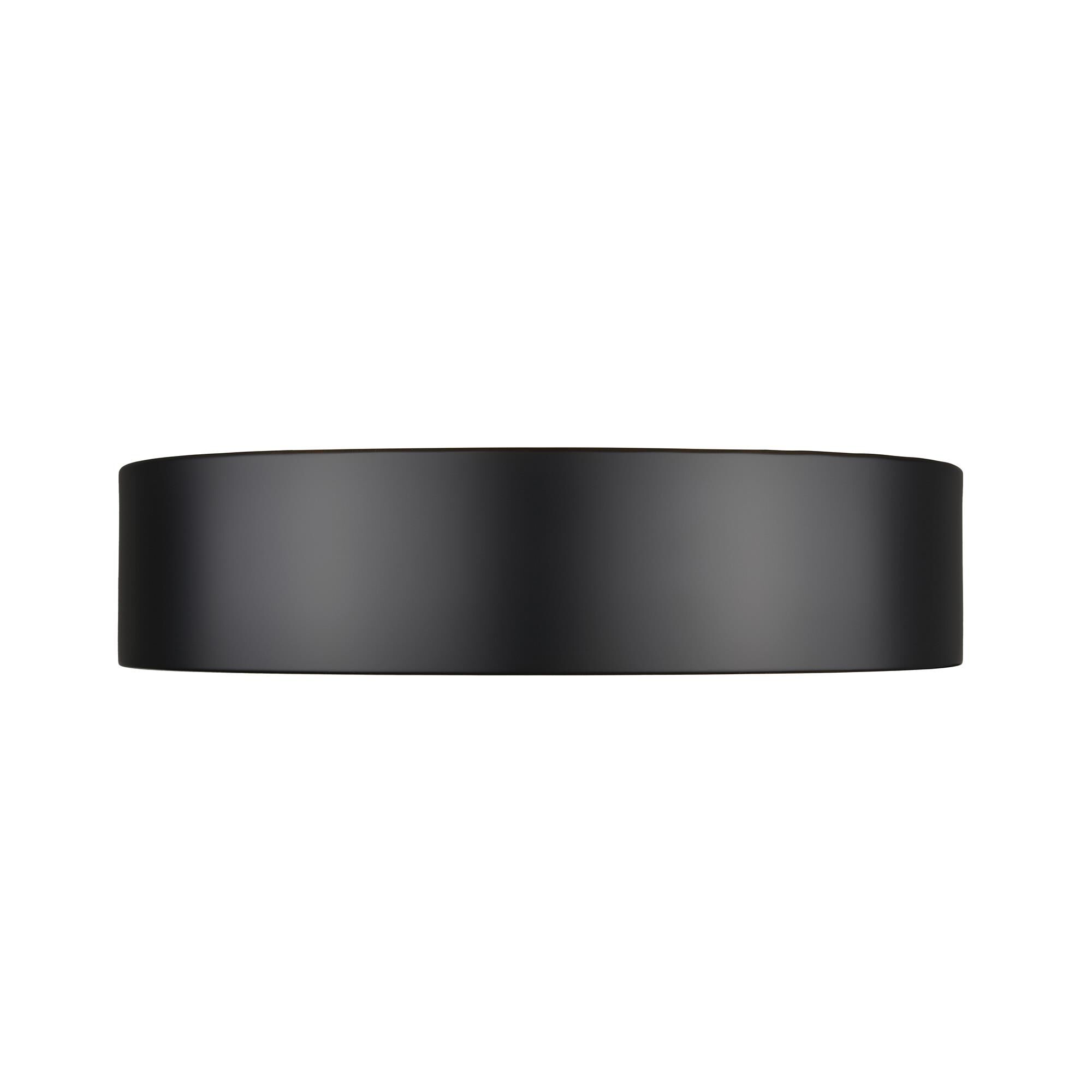 Shown in Matte Black And Modern Gold finish and Frosted glass and Frosted shade