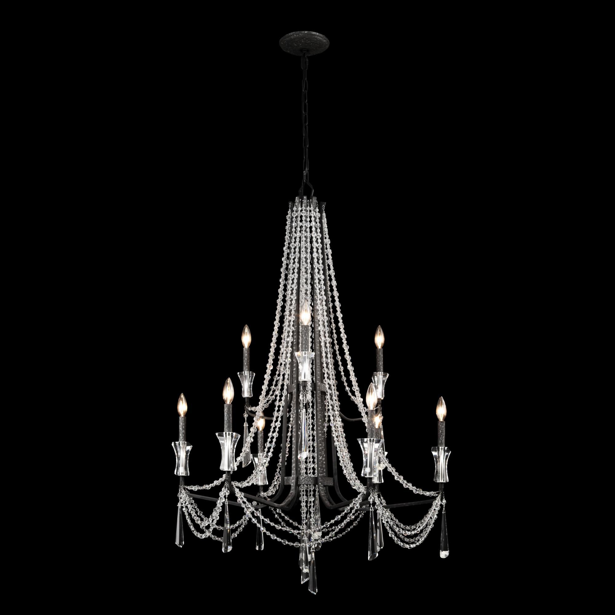 Barcelona 34 Inch 9 Light Chandelier by Varaluz