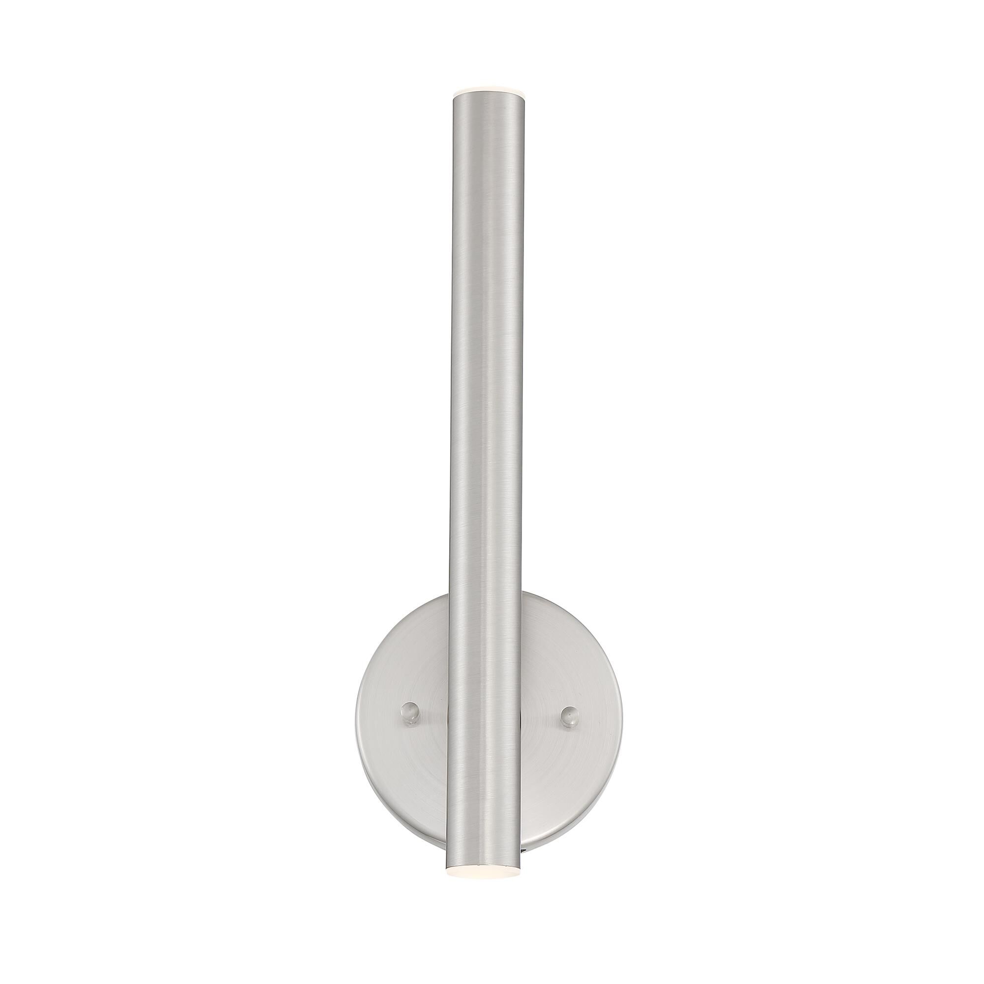 Shown in Brushed Nickel finish and Steel glass and Steel shade