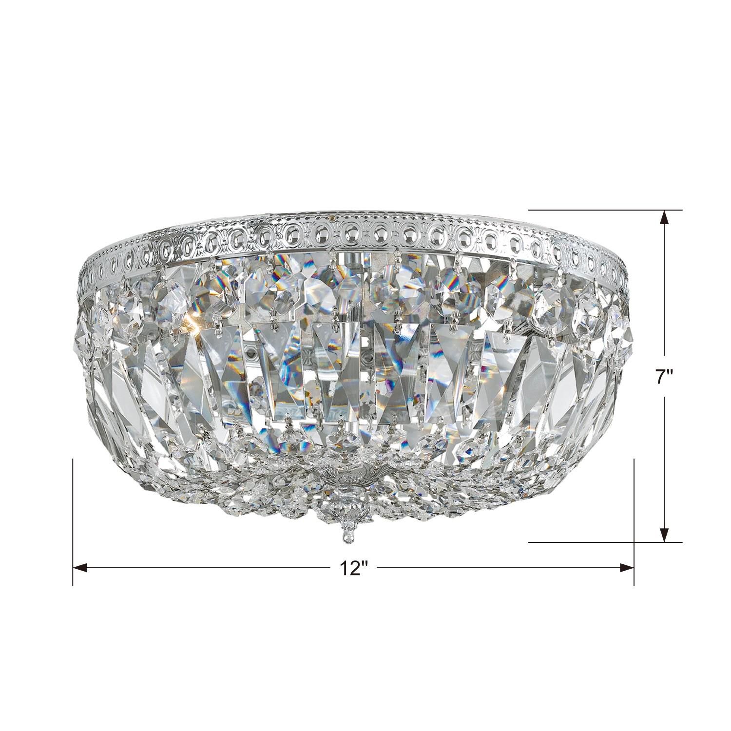 Shown in Polished Chrome finish and Swarovski Strass Crystal crystal