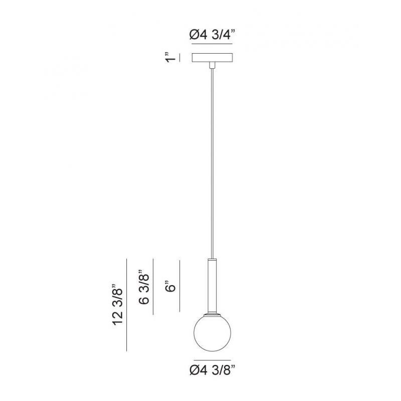 Matteo Lighting Stellar Mini Pendant