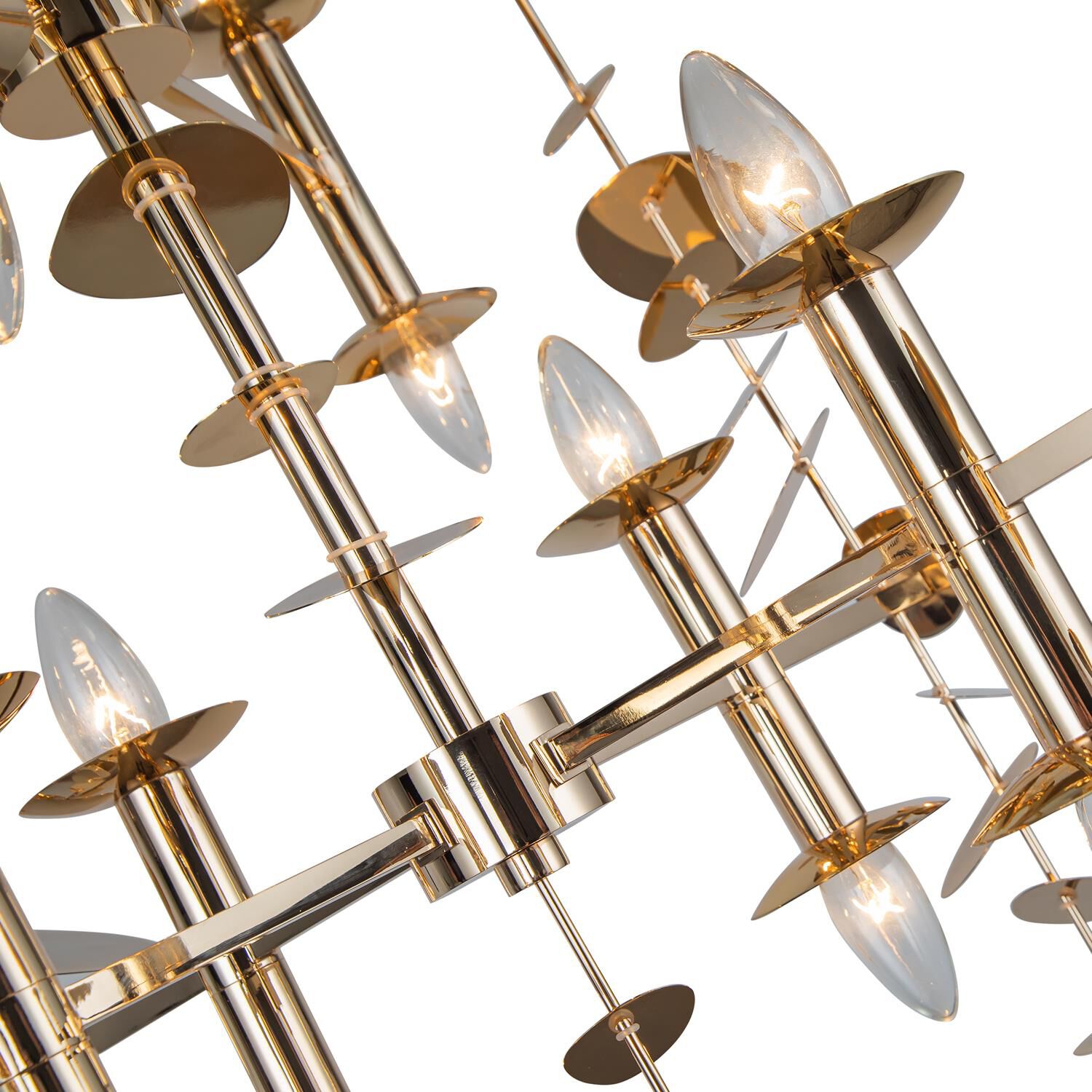 Elisa Carlucci Yukari 16 Light Chandelier by Alora Lighting
