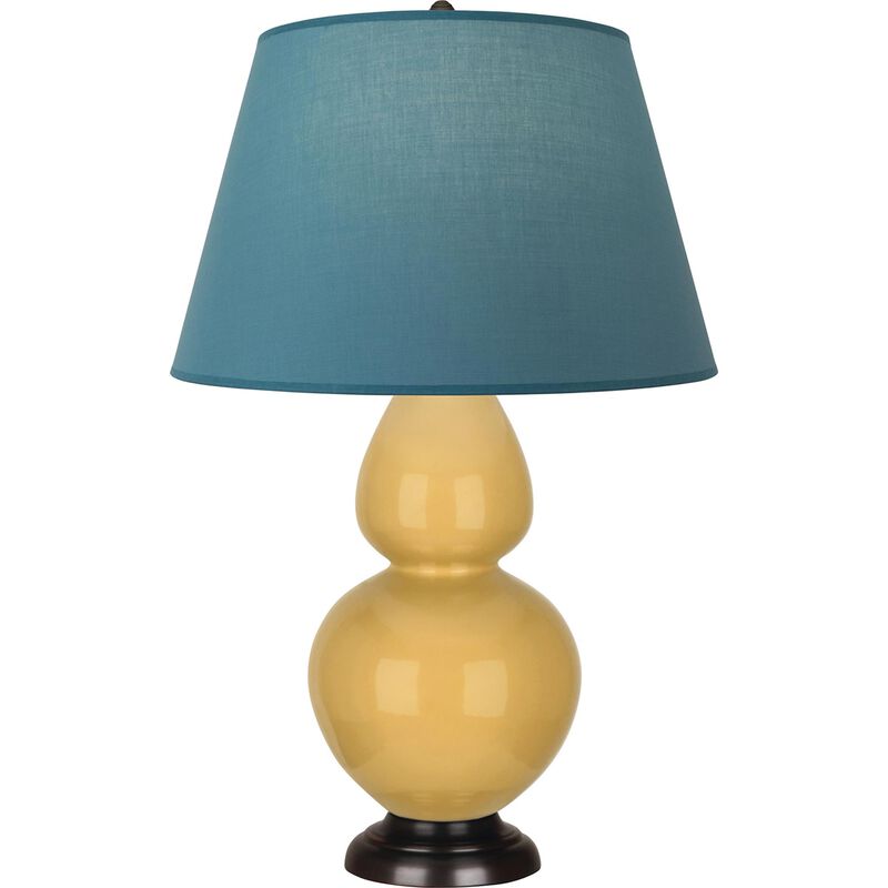 Double Gourd 31 Inch Table Lamp by Robert Abbey