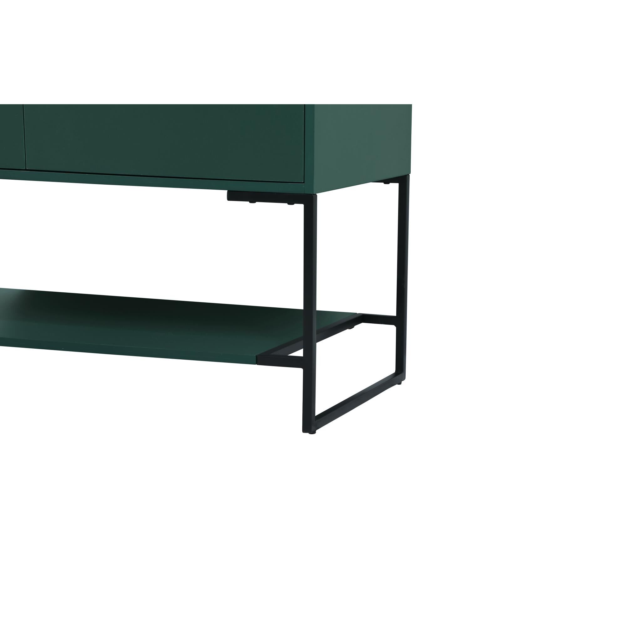 Shown in Green finish