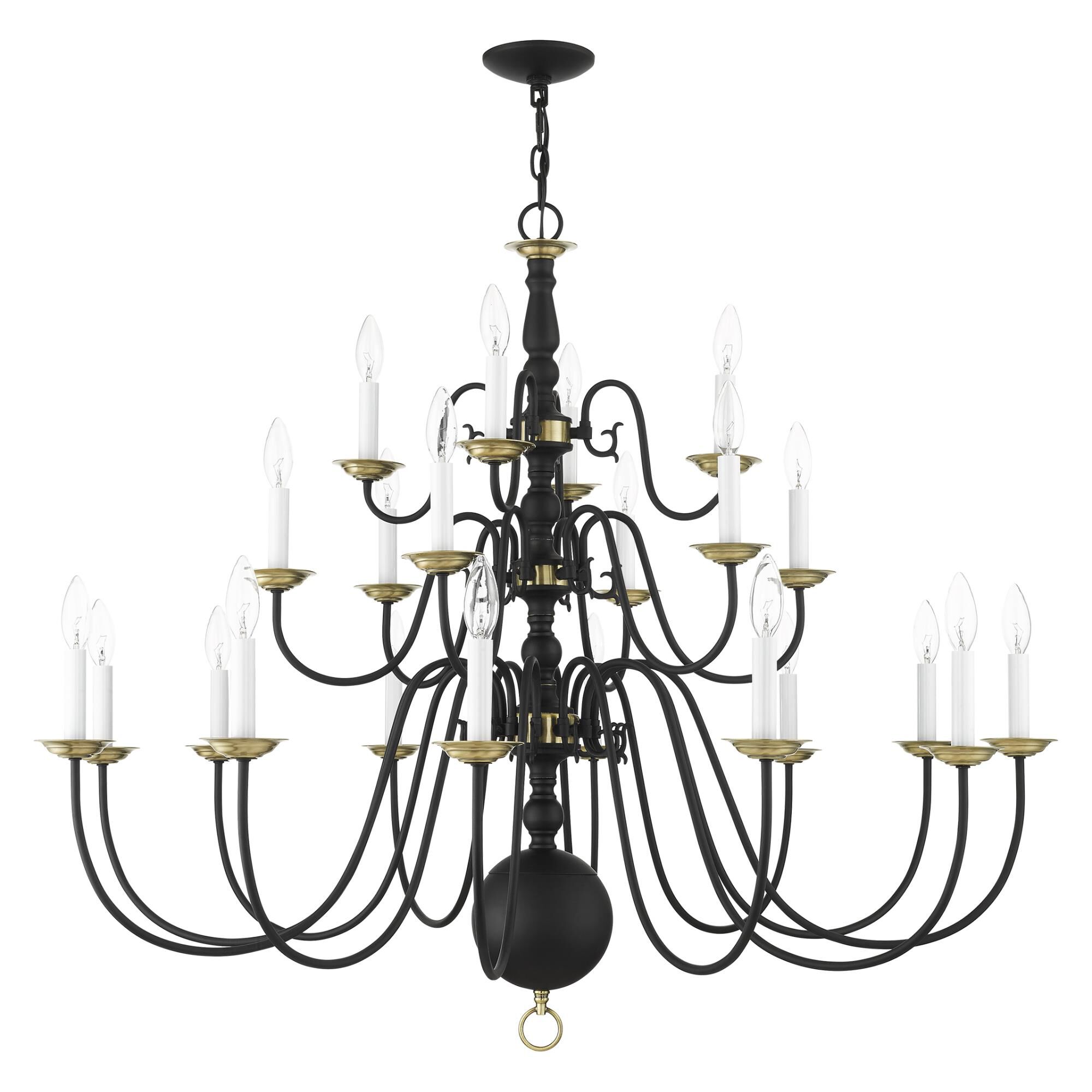 Shown in Black finish