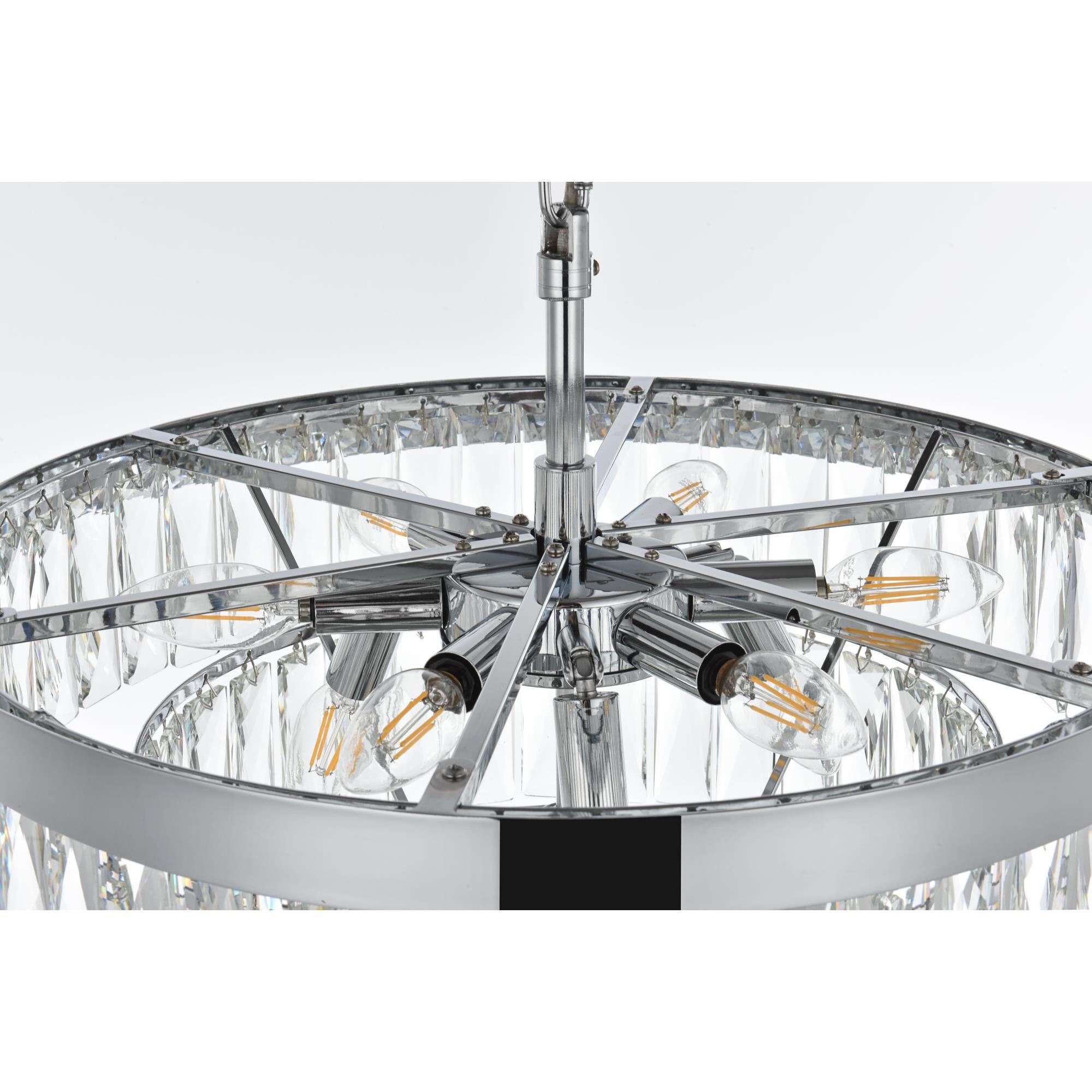 Josephine 20 Inch Mini Chandelier by Elegant Lighting