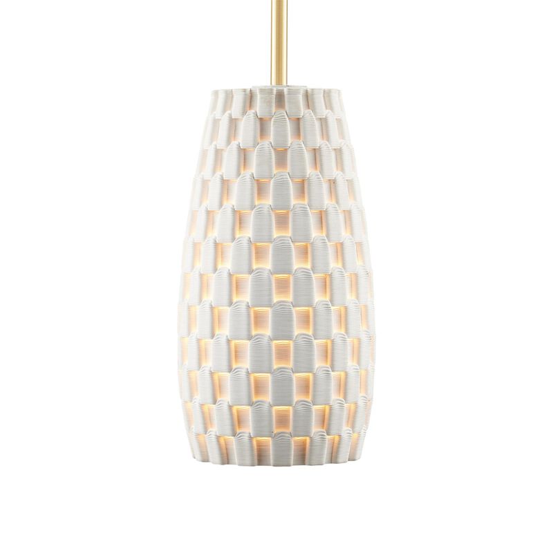 Tessitura 11 Inch Mini Pendant by Currey & Company