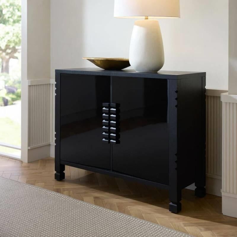 Shown in Black finish