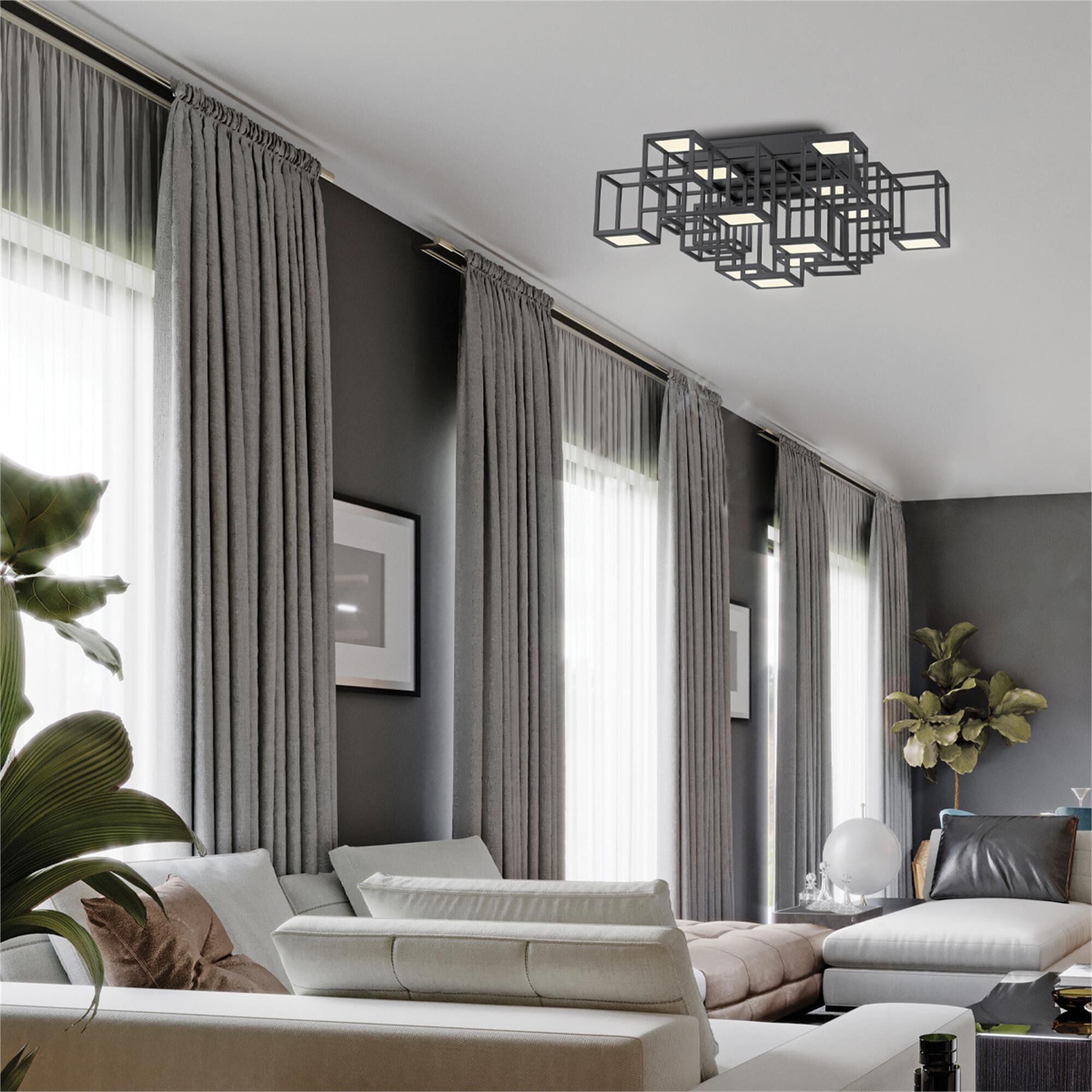 Ferro 25 Inch Flush Mount,