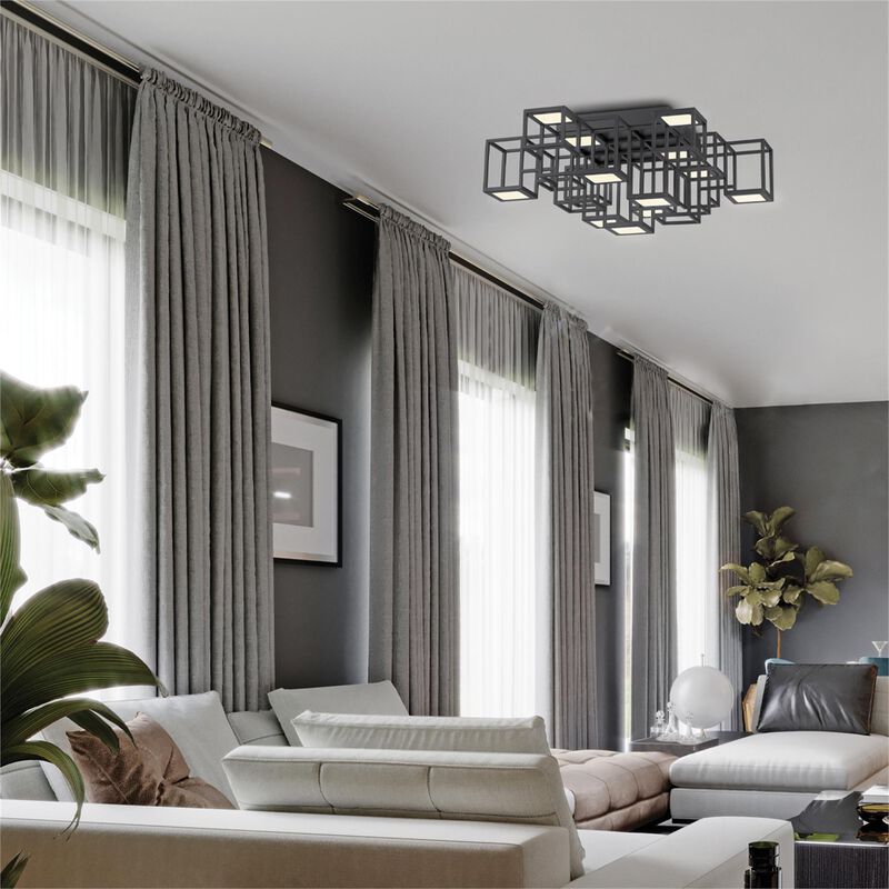 Ferro 25 Inch Flush Mount by Eurofase Lighting