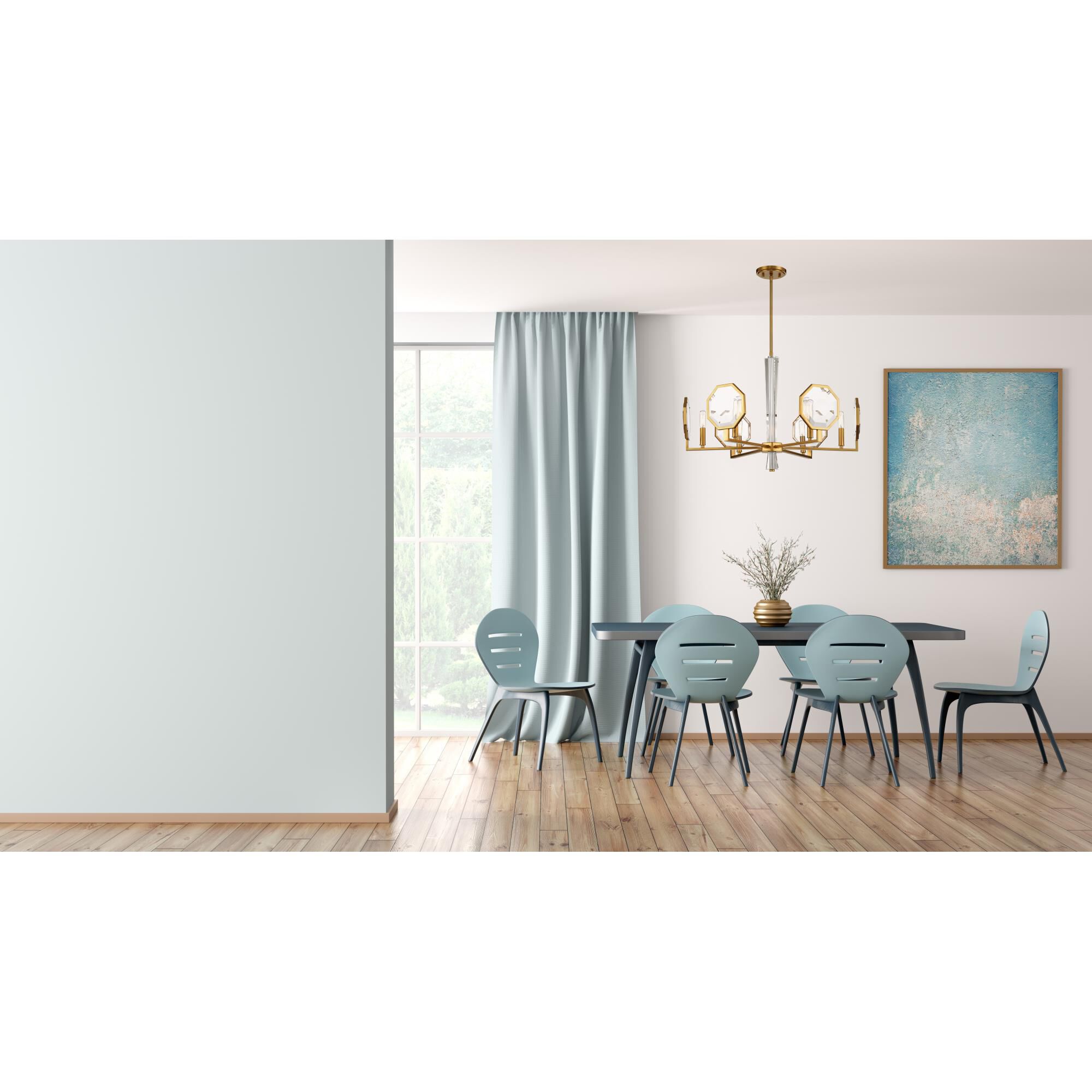 Leighton 28 Inch Chandelier by Savoy House