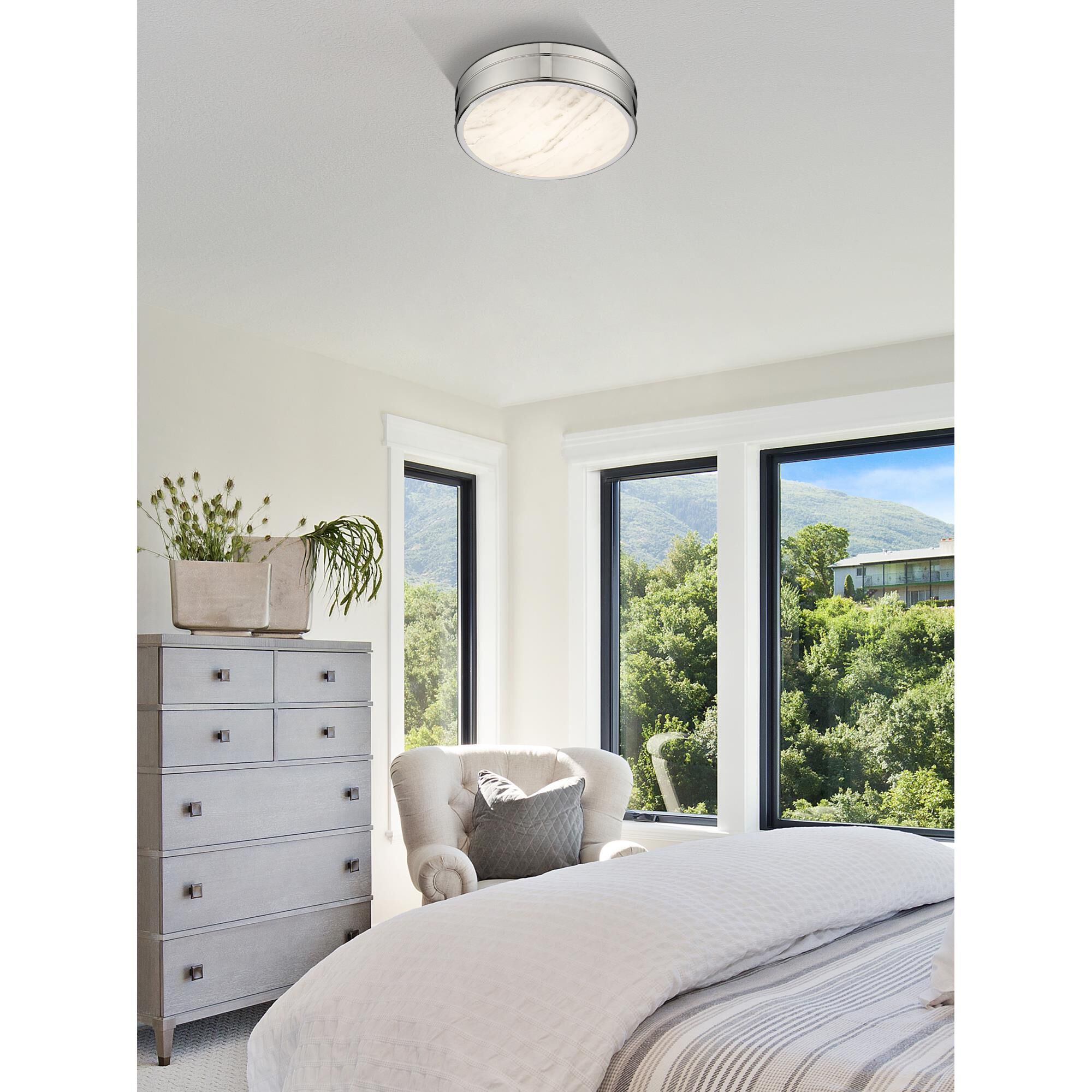 Anders 15 Inch 1 Light LED Flush Mount by Z-Lite