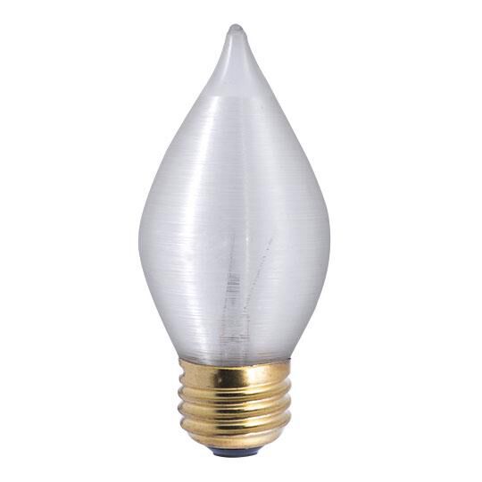 40 Watt 0K C15 Incandescent Light Bulb,