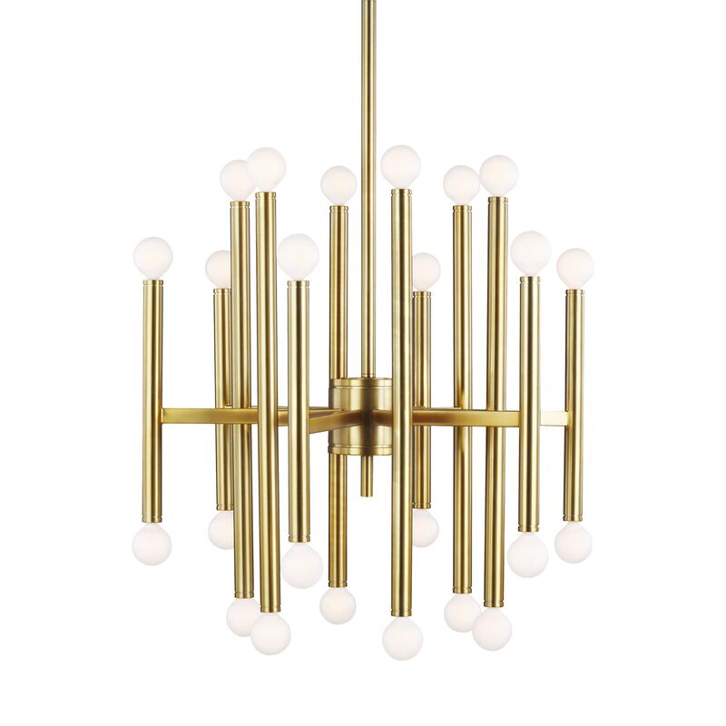 Thomas O'Brien Beckham Modern Small Chandelier by Visual Comfort Studio