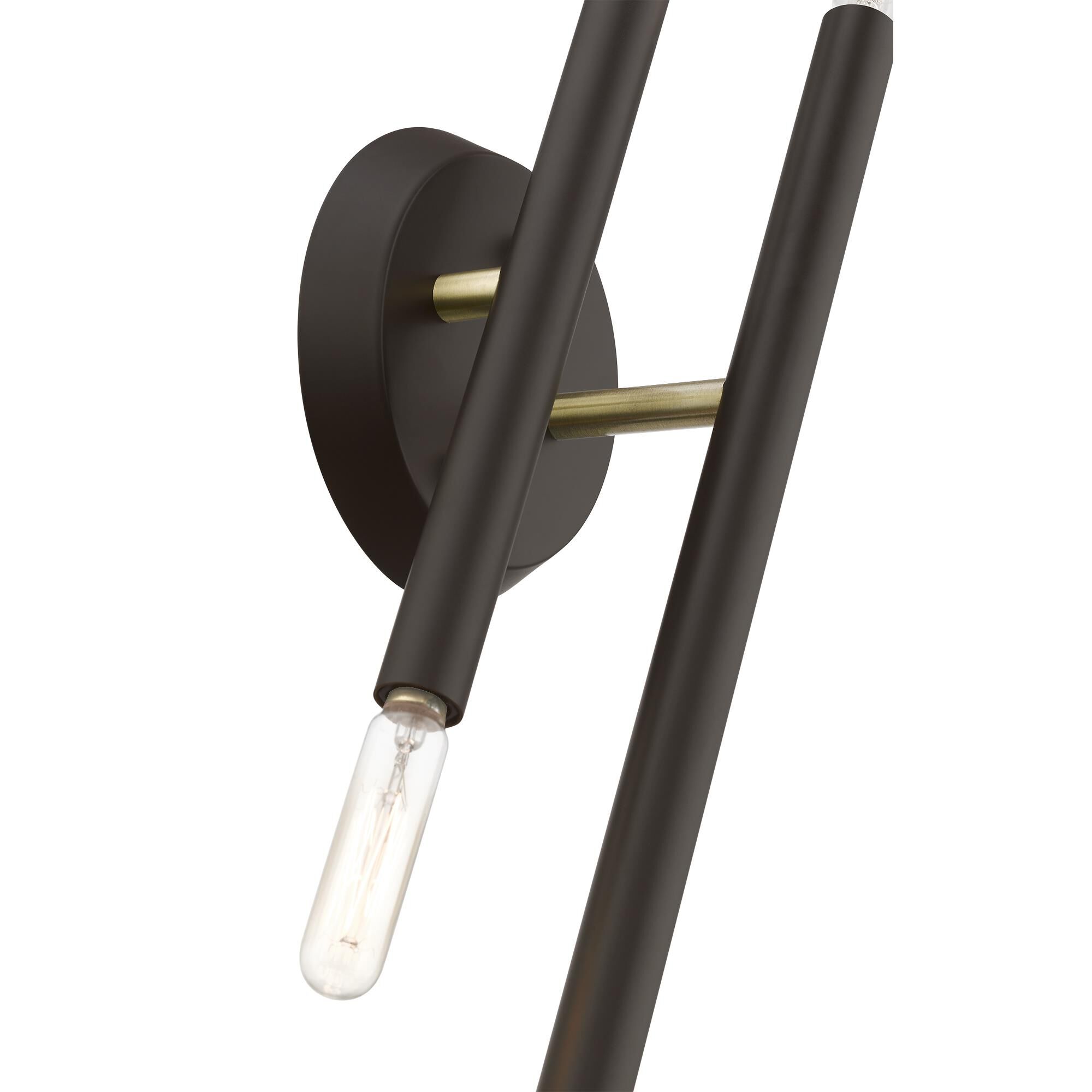 Shown in Bronze with Antique Brass Accents finish