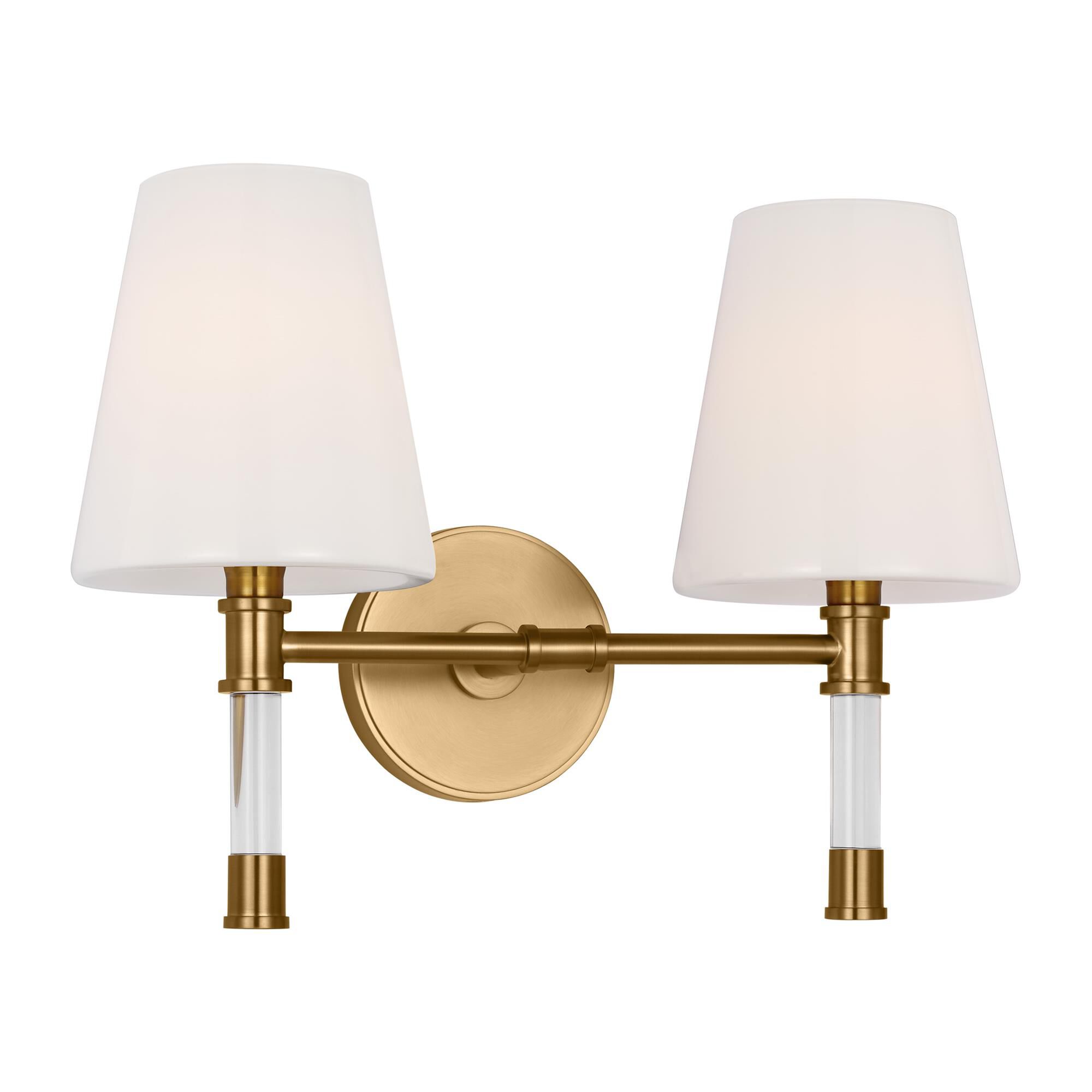 Chapman & Myers Hanover 15 Inch 2 Light Bath Vanity Light,