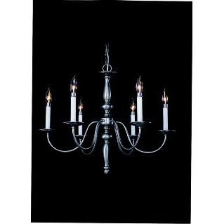 Jamestown 27 Inch 6 Light Chandelier by Framburg