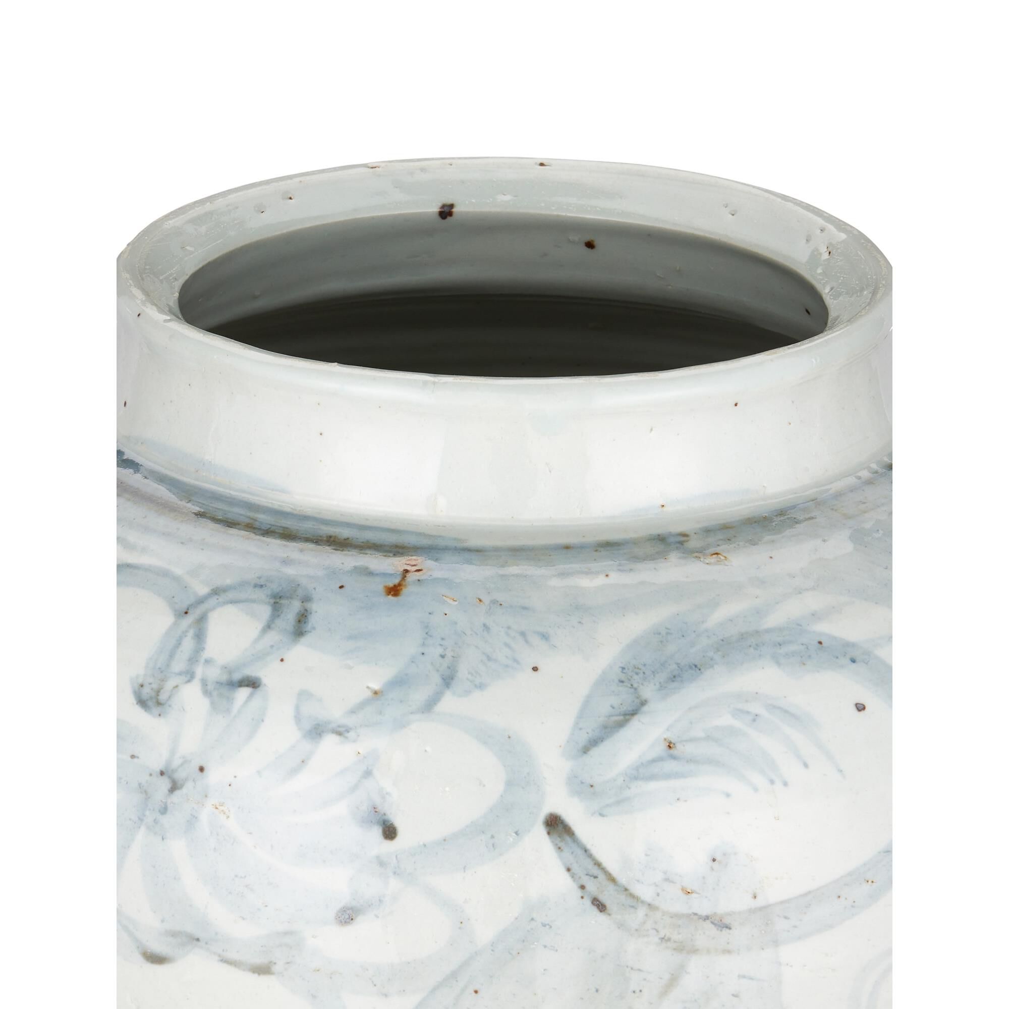 Ming-Style Countryside Vase-Urn by Currey and Company