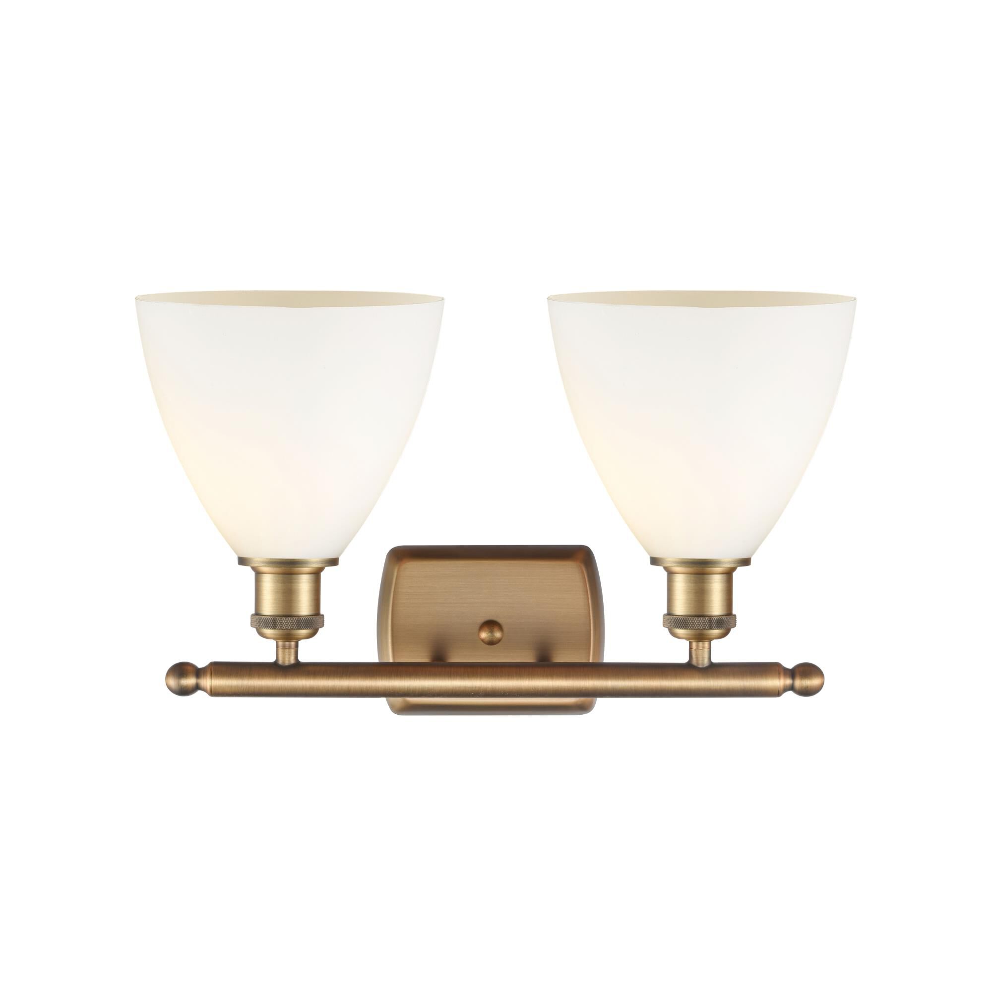 Bruno Marashlian Ballston Dome 18 Inch 2 Light Bath Vanity Light by Innovations Lighting