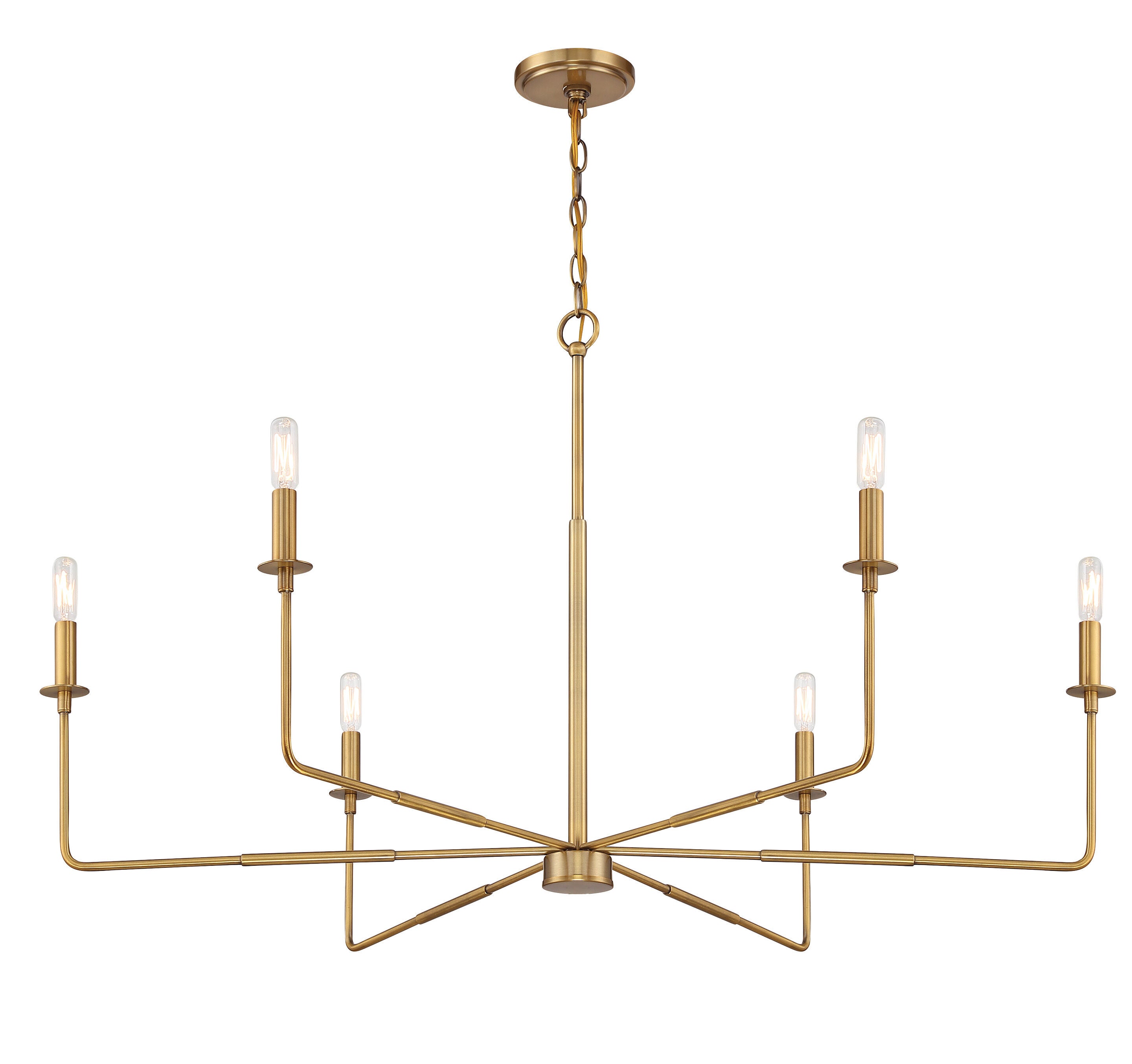 Shown in Warm Brass finish