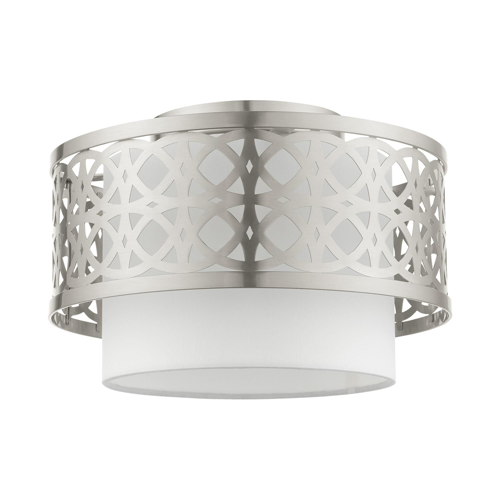 Calinda 1 Light Semi Flush Mount by Livex Lighting