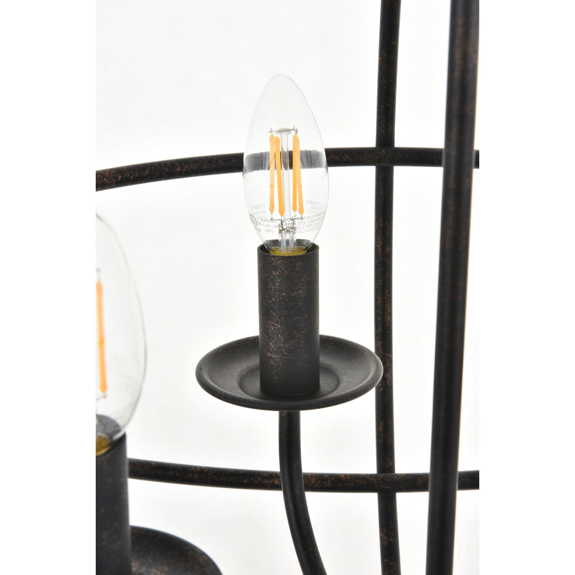 Shown in Dark Brown finish