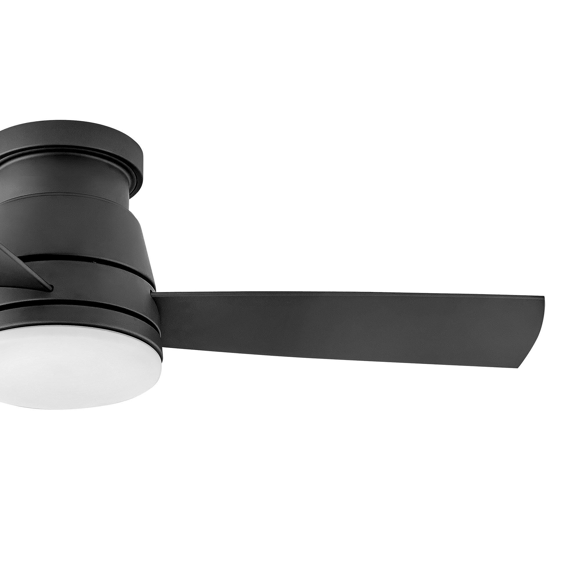 Trey 44 Inch Flush Mount Fan with Light Kit,