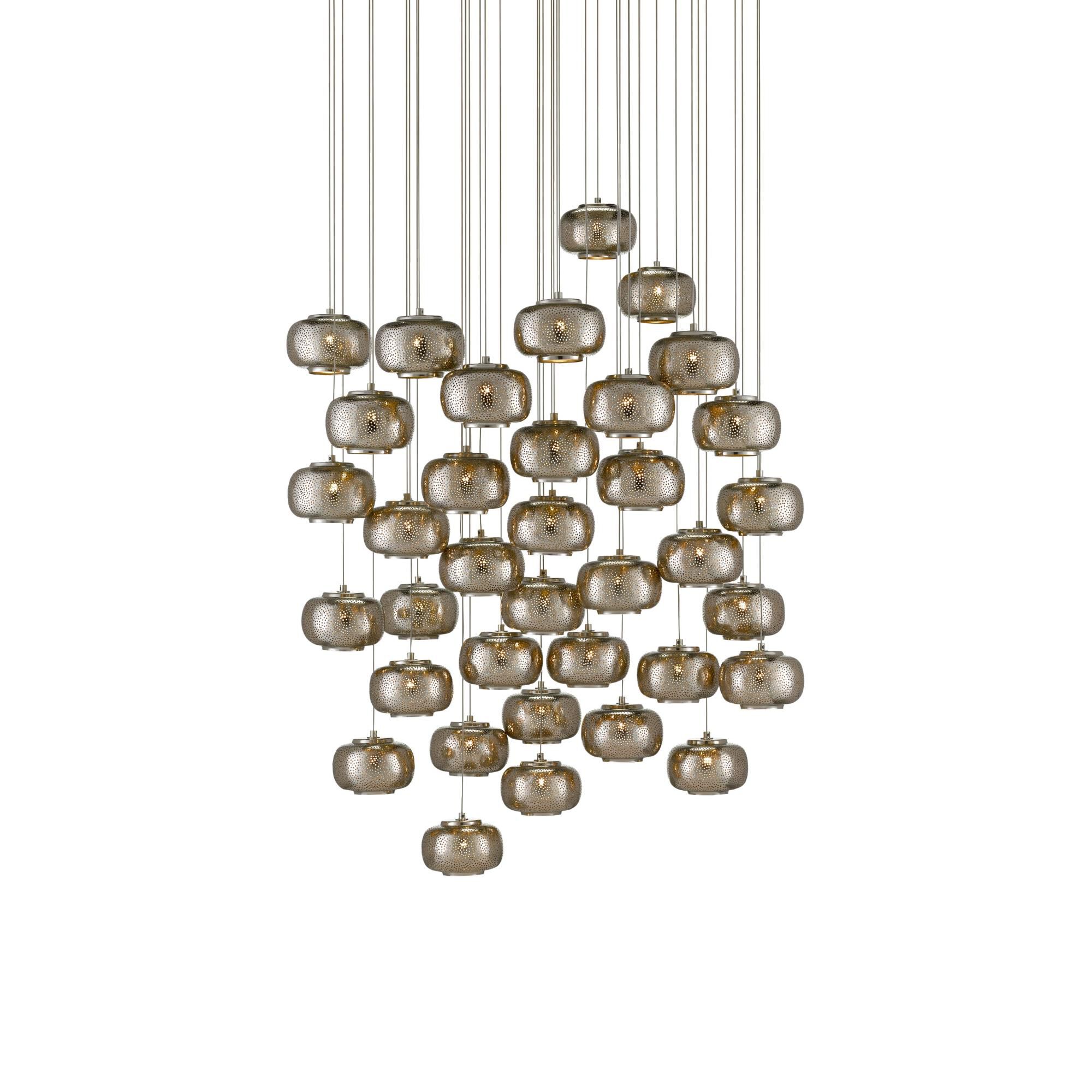Pepper 36 Light LED Multi Light Pendant by Currey and Company
