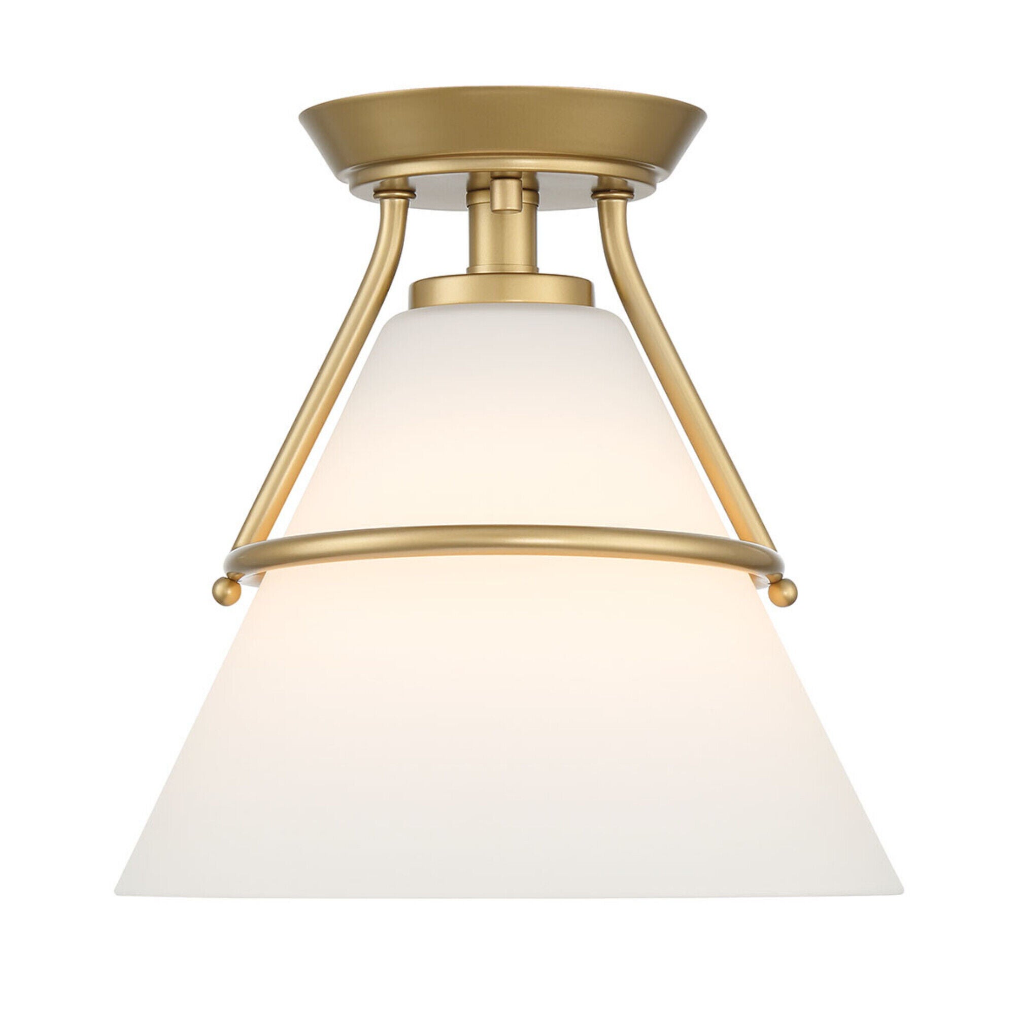 10 Inch Semi Flush Mount,