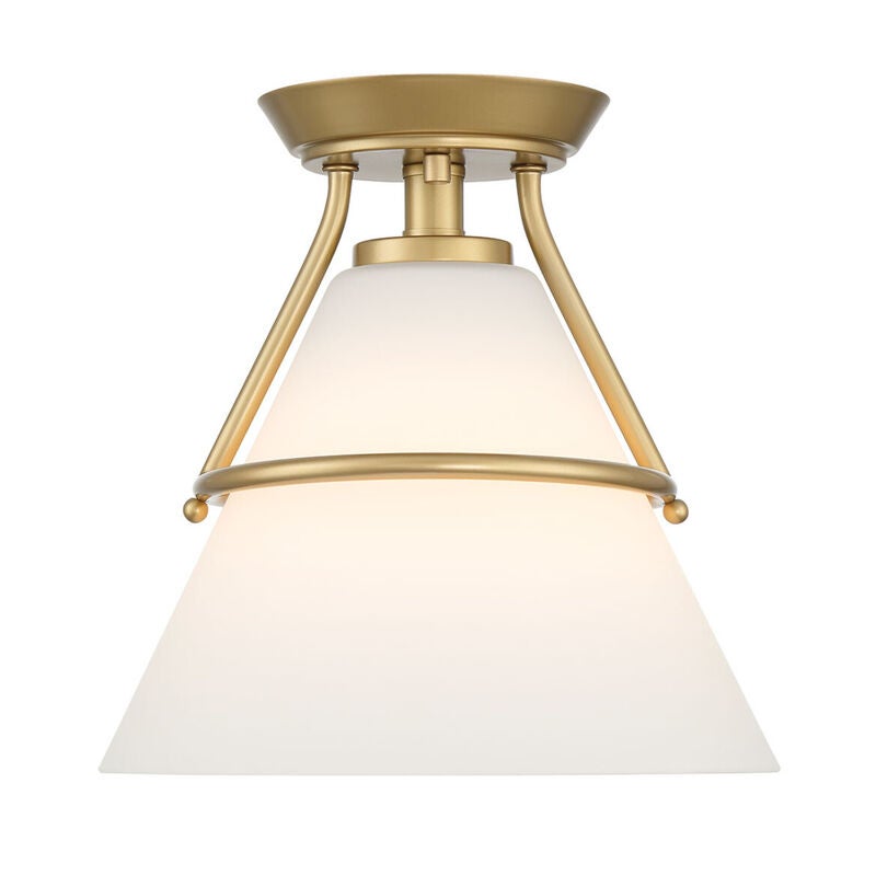 10 Inch Semi Flush Mount by Meridian Lighting