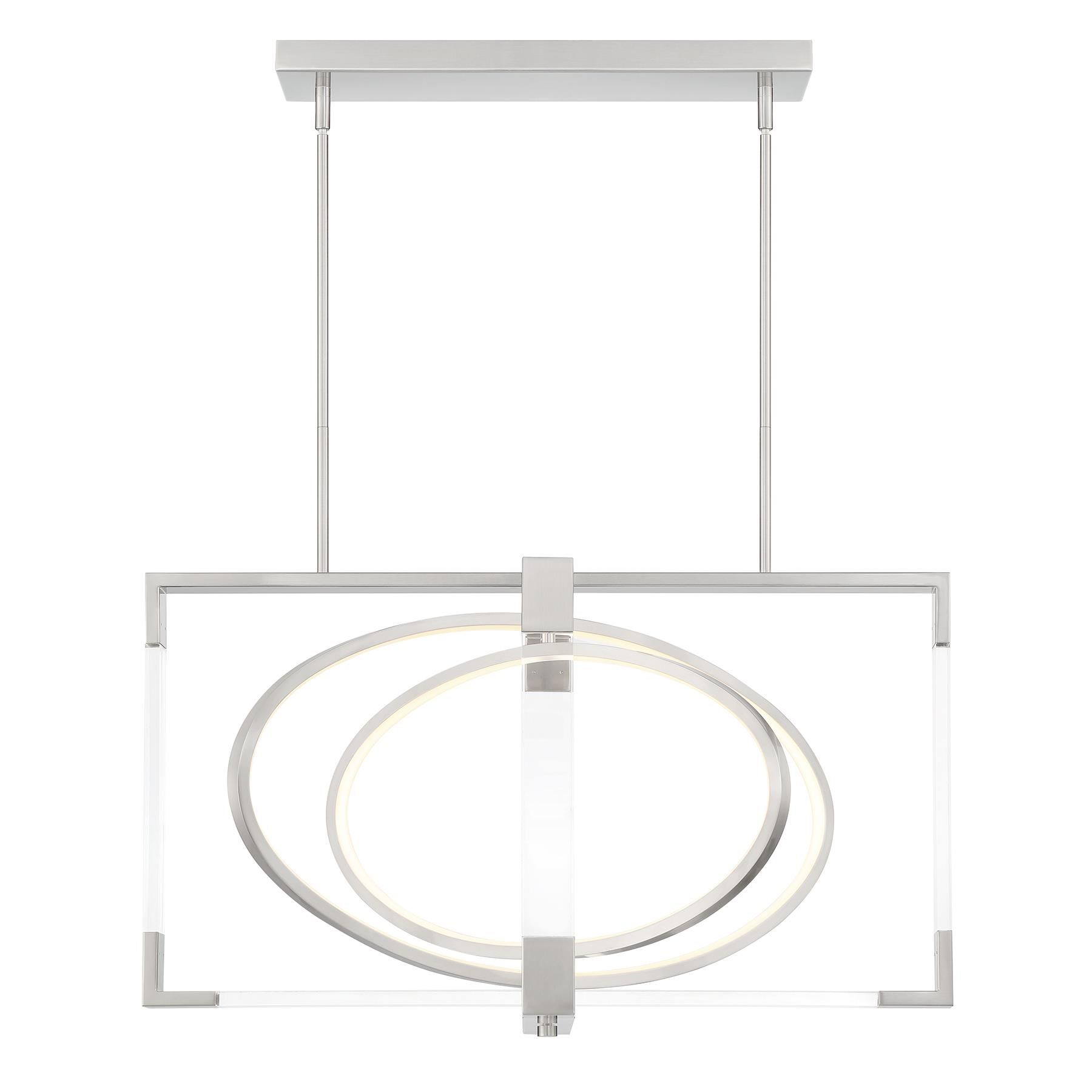 Shown in Brushed Nickel finish